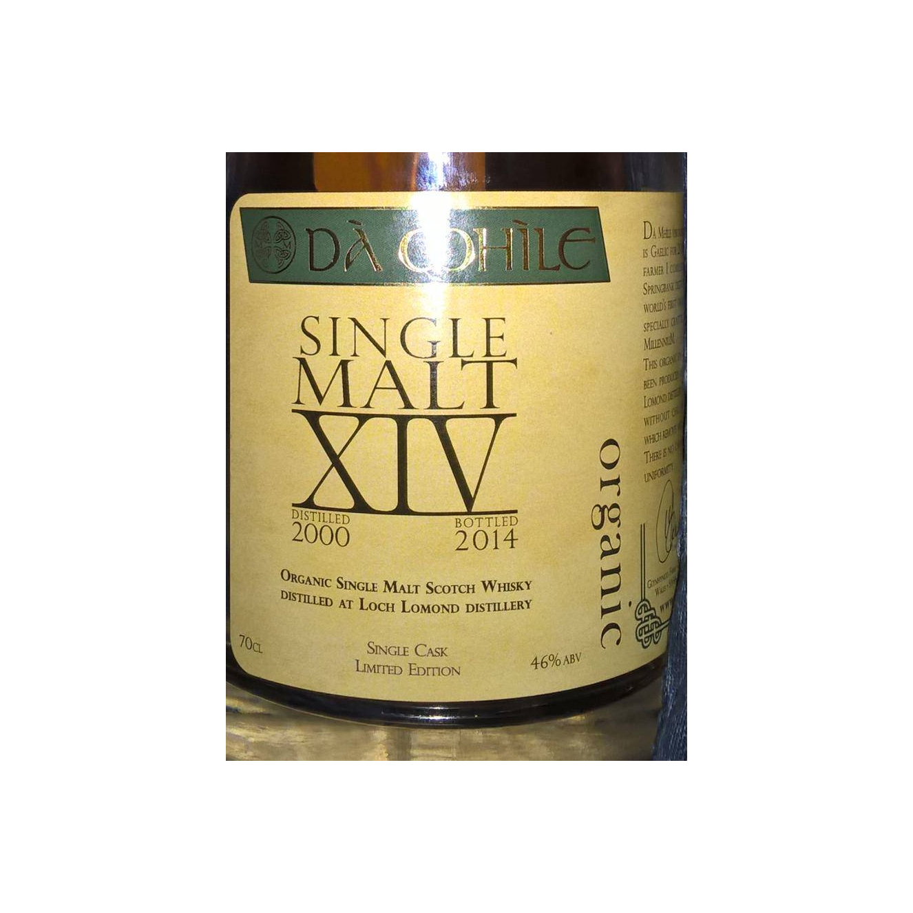 Loch Lomond 2000 14 Years Single Malt Whisky