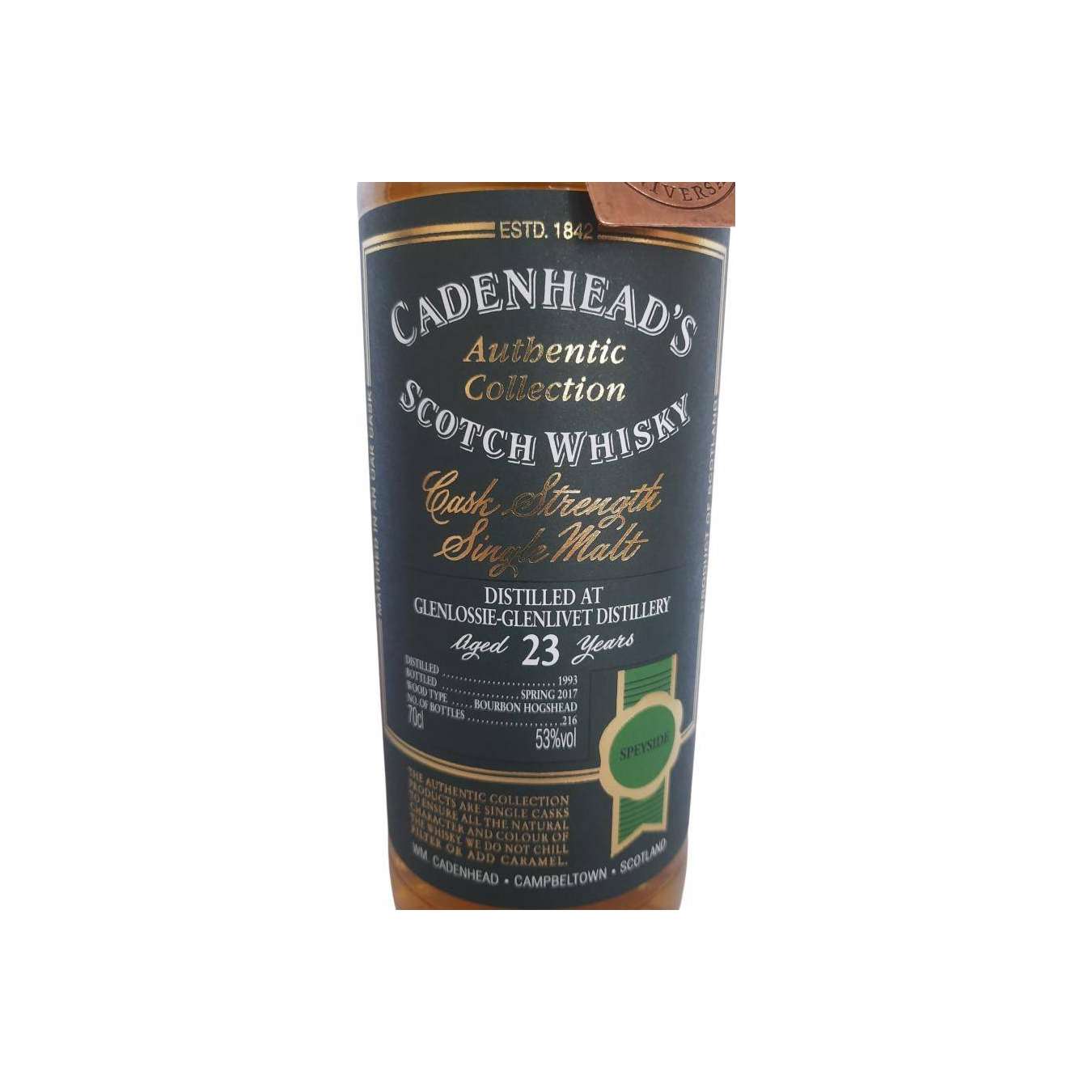 Glenlossie Authentic Collection 1993 23 Years Single Malt Whisky 3