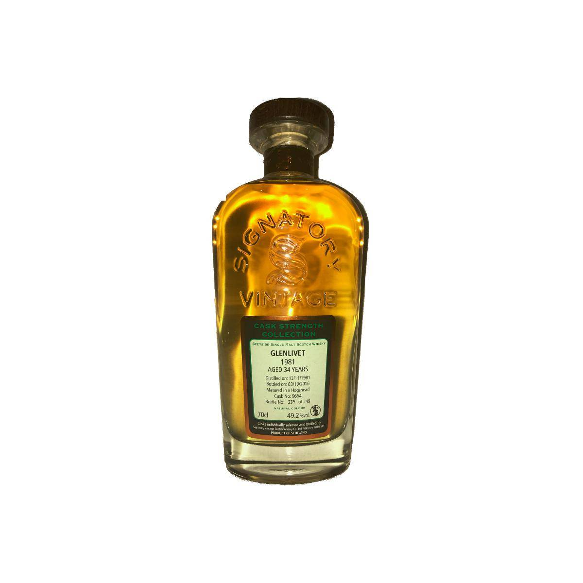 The Glenlivet Cask Strength Collection 1981 34 Years Single Malt Whisky
