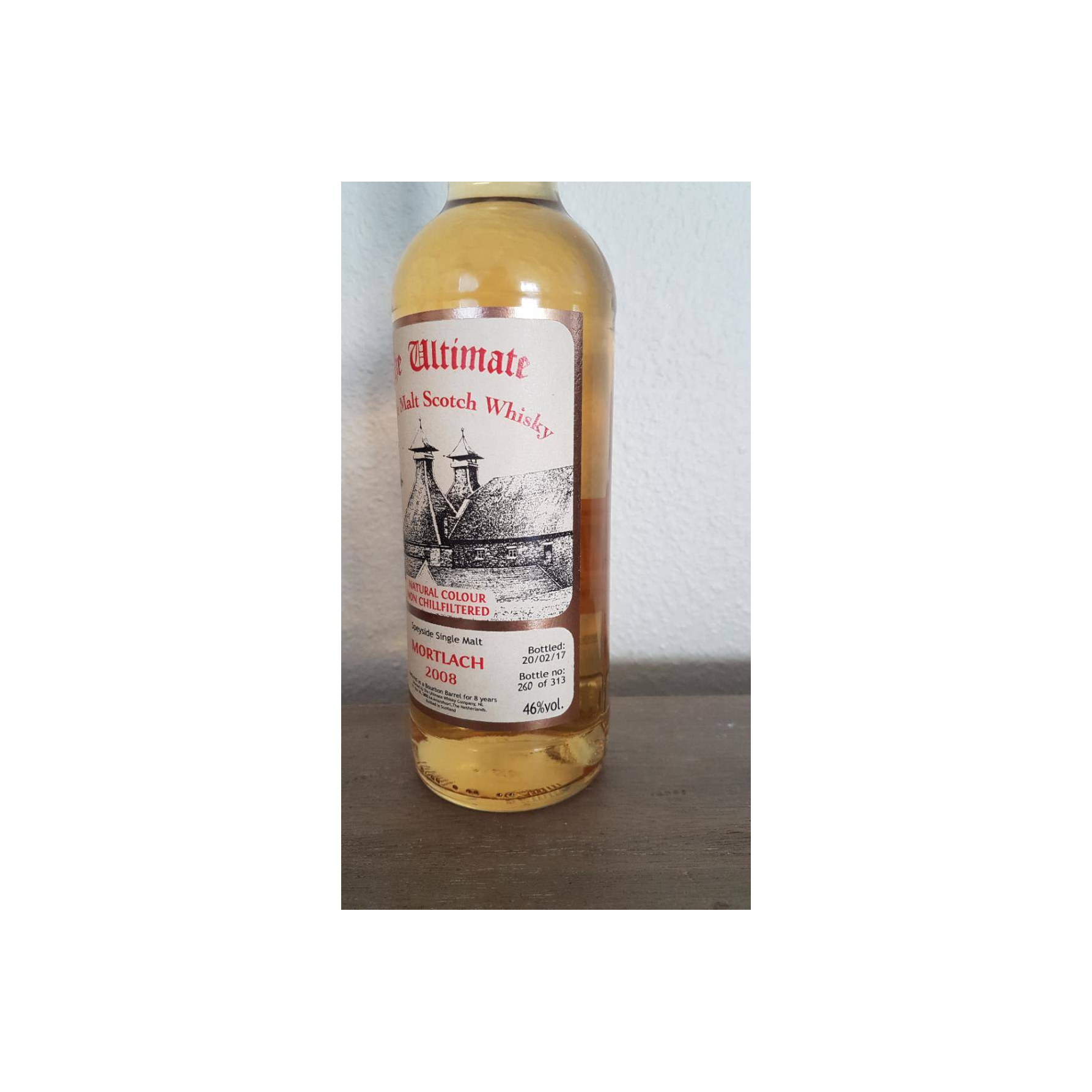 Mortlach The Ultimate 2008 8 Years Single Malt Whisky 3