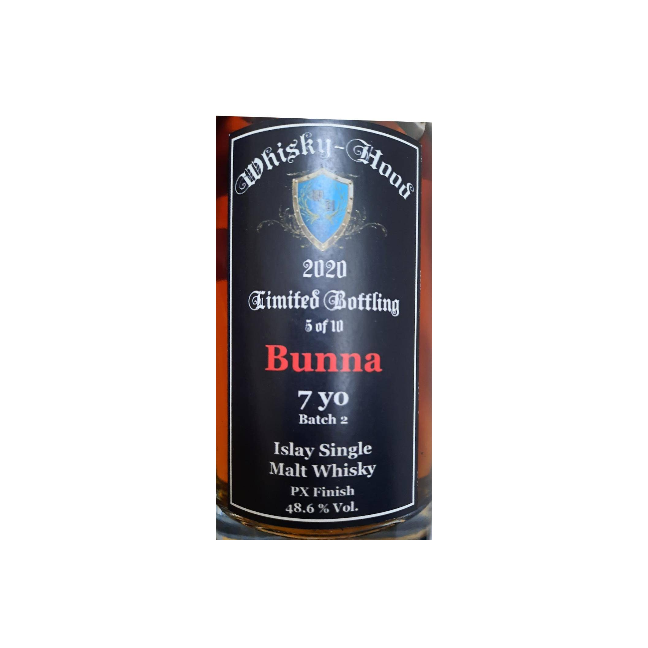 Islay Single Malt Whisky Bunna WhHd 2