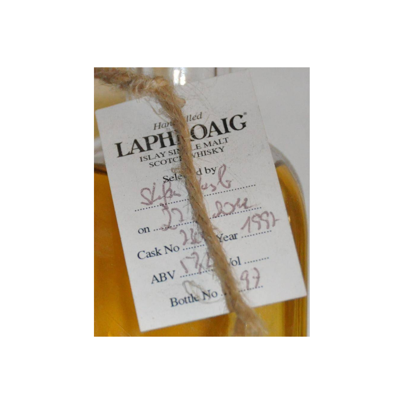 Laphroaig 1997 15 Years Single Malt Whisky 2