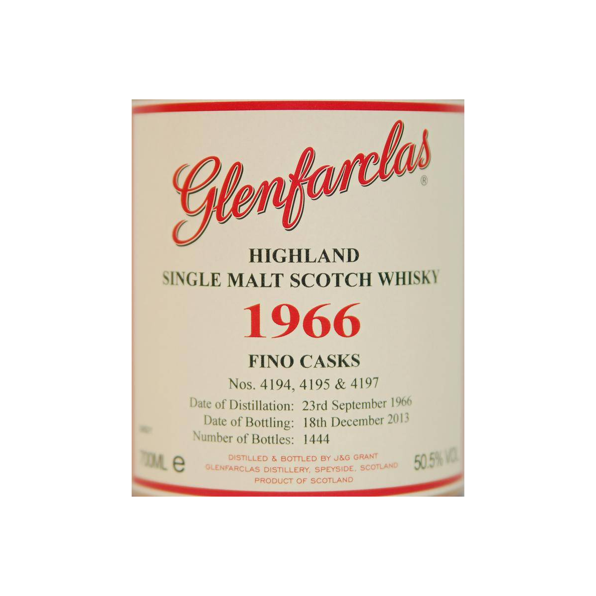Glenfarclas 1966 47 Years Single Malt Whisky 2