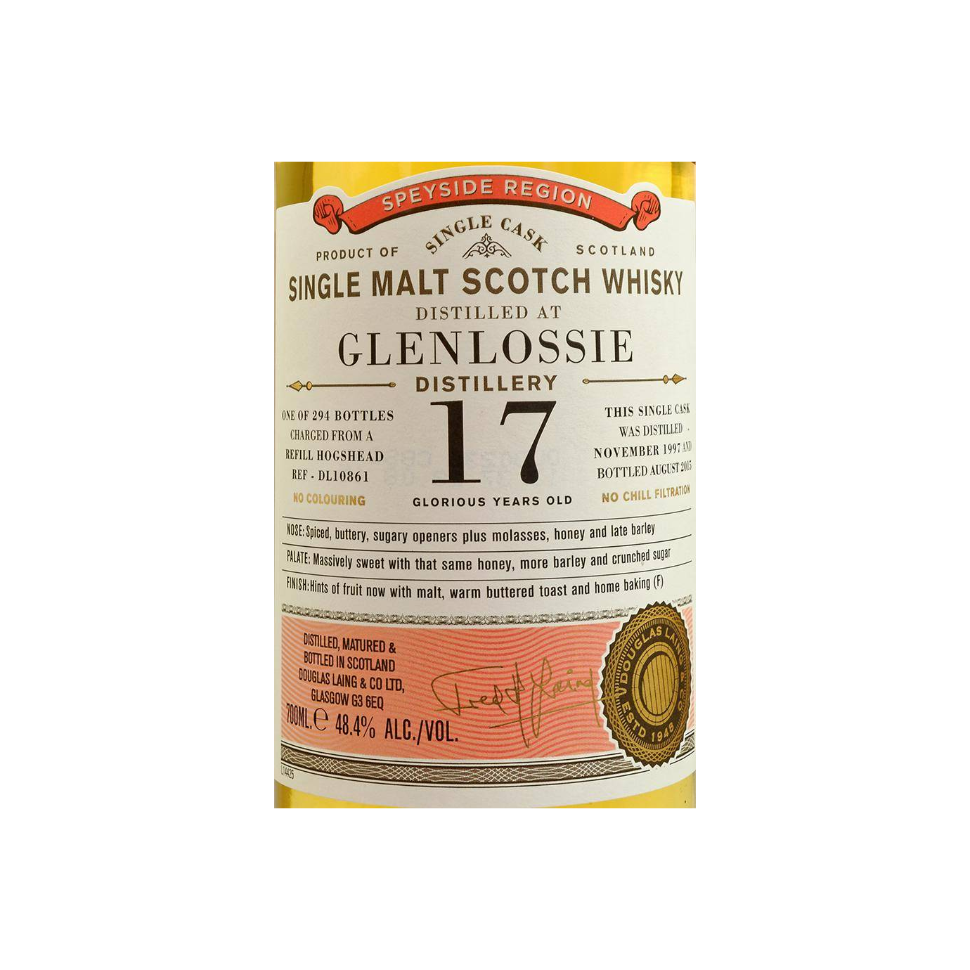 Glenlossie Old Particular 1997 17 Years Single Malt Whisky 2