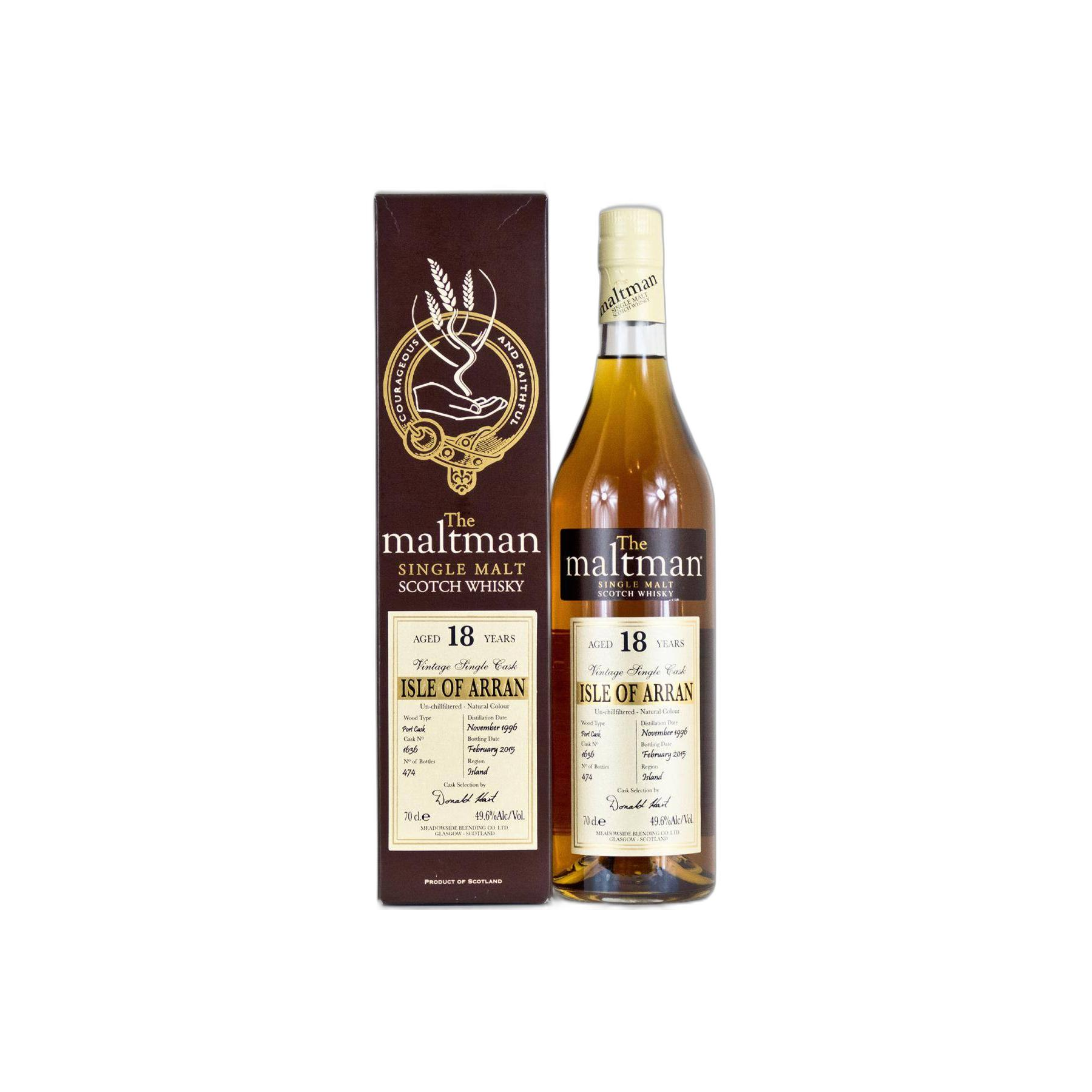 Arran 1996 18 Years Single Malt Whisky 2