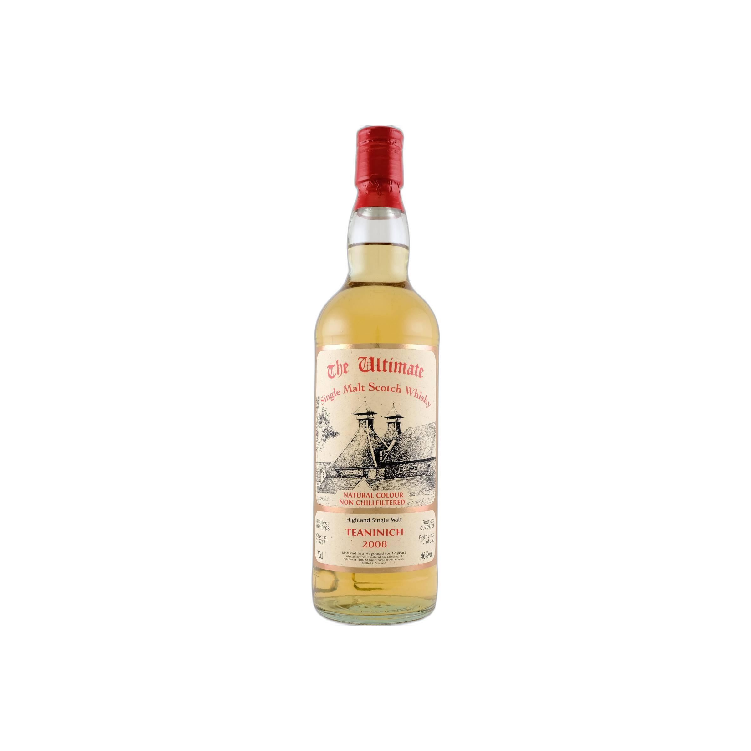 Teaninich The Ultimate 2008 12 Years Single Malt Whisky