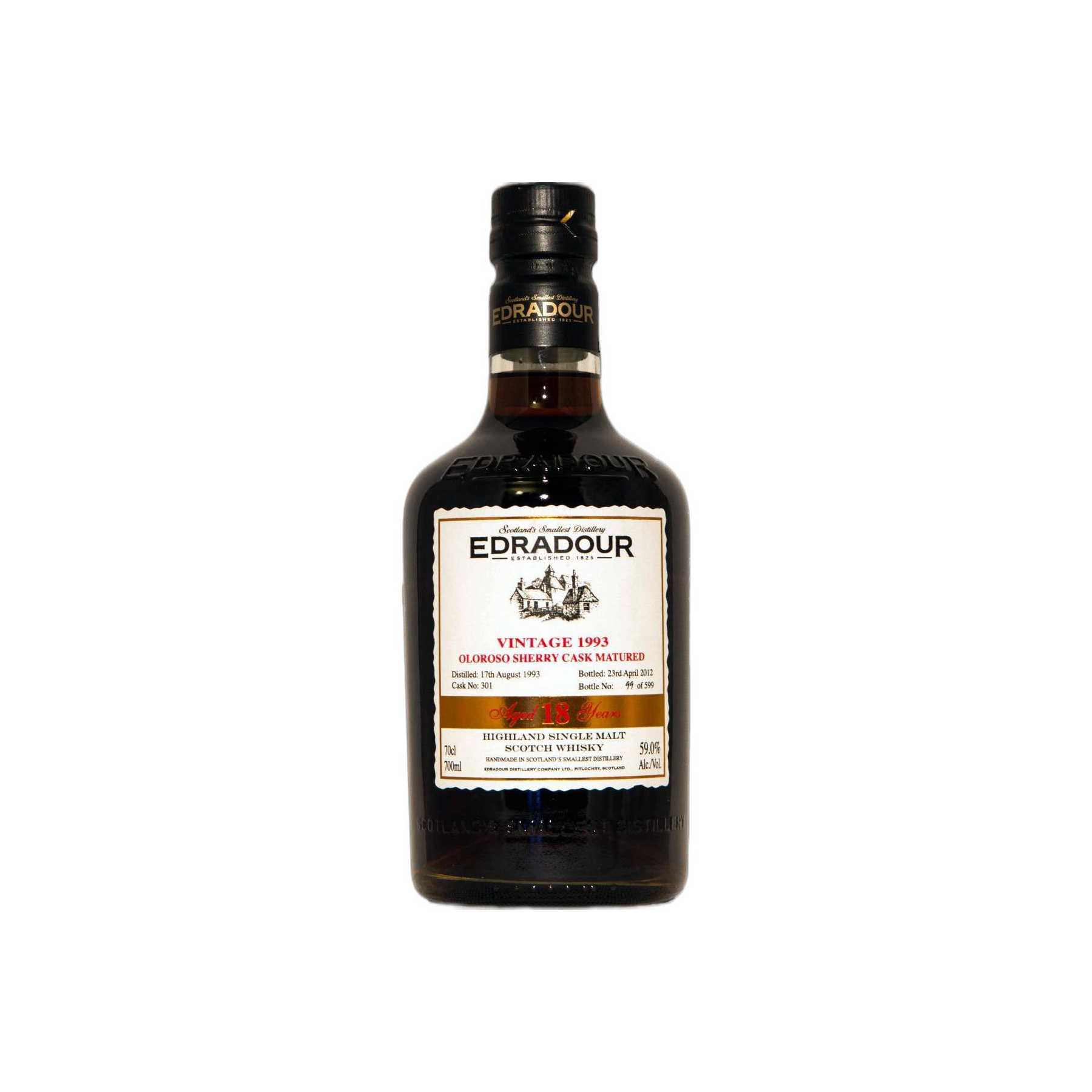 Edradour 1993 18 Years Single Malt Whisky