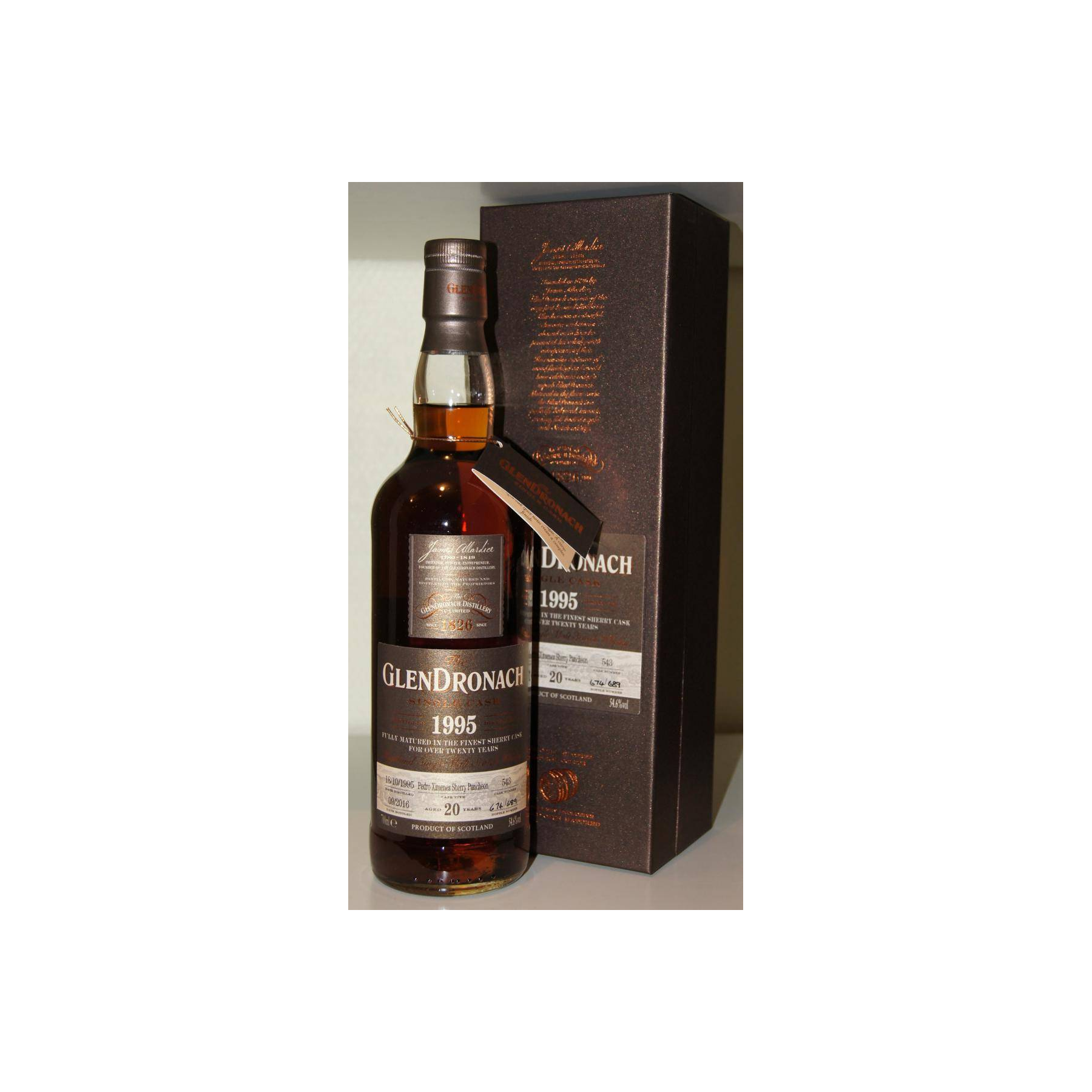 GlenDronach 1995 20 Years Single Malt Whisky 3