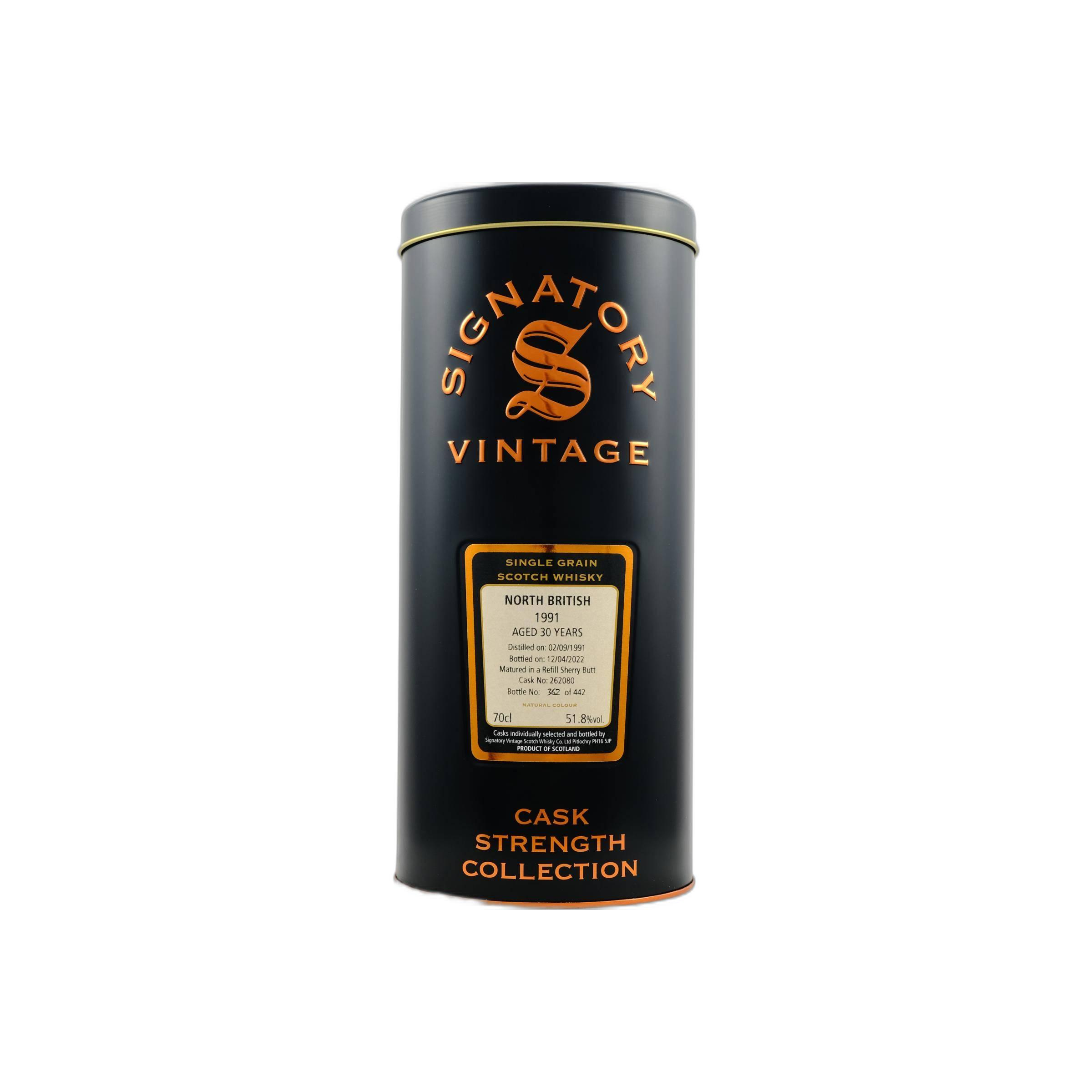 North British Cask Strength Collection 1991 30 Years Single Grain Whisky 2
