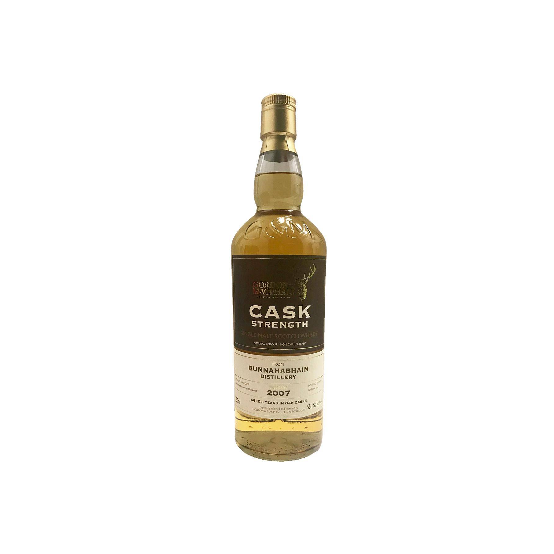 Bunnahabhain Cask Strength Collection 2007 8 Years Single Malt Whisky