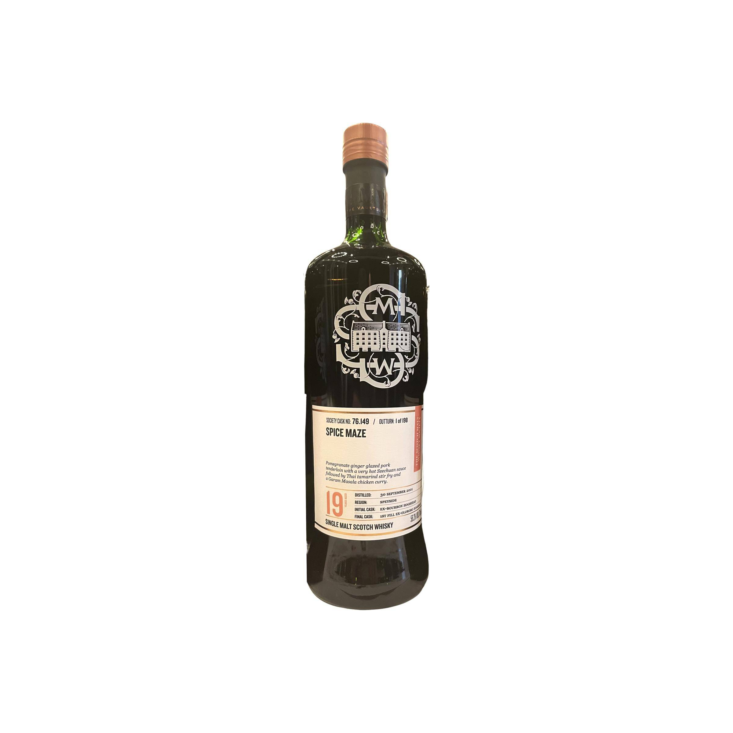 The Scotch Malt Whisky Society 2001 19 Years Single Malt Whisky