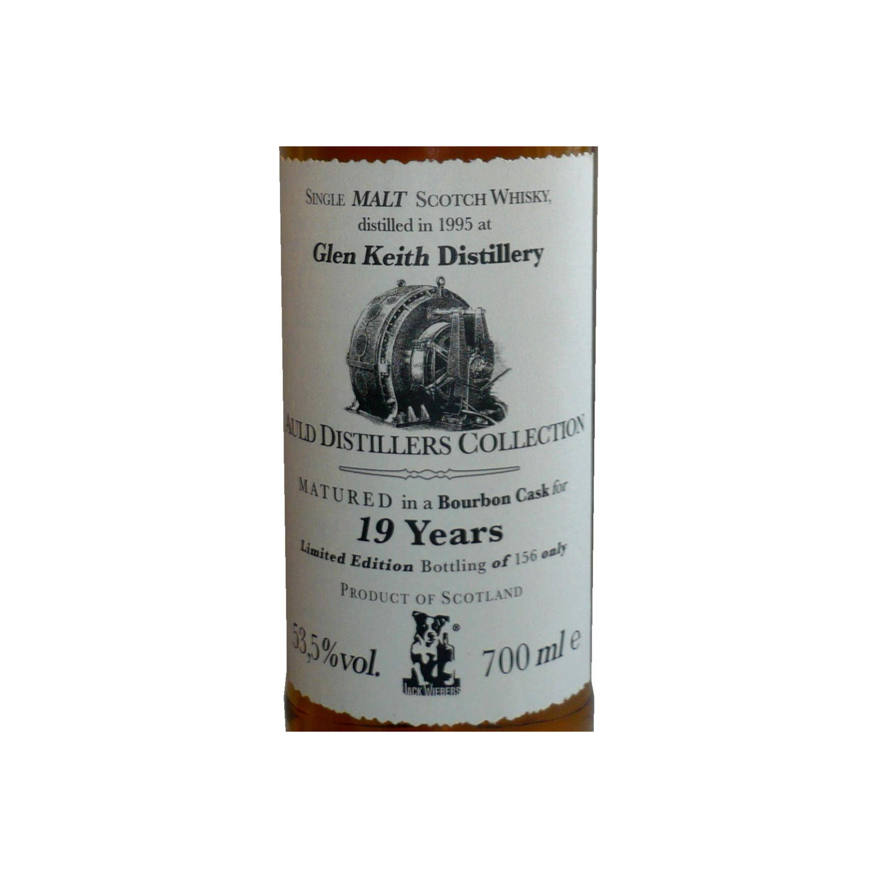 Glen Keith 1995 19 Years Single Malt Whisky 2