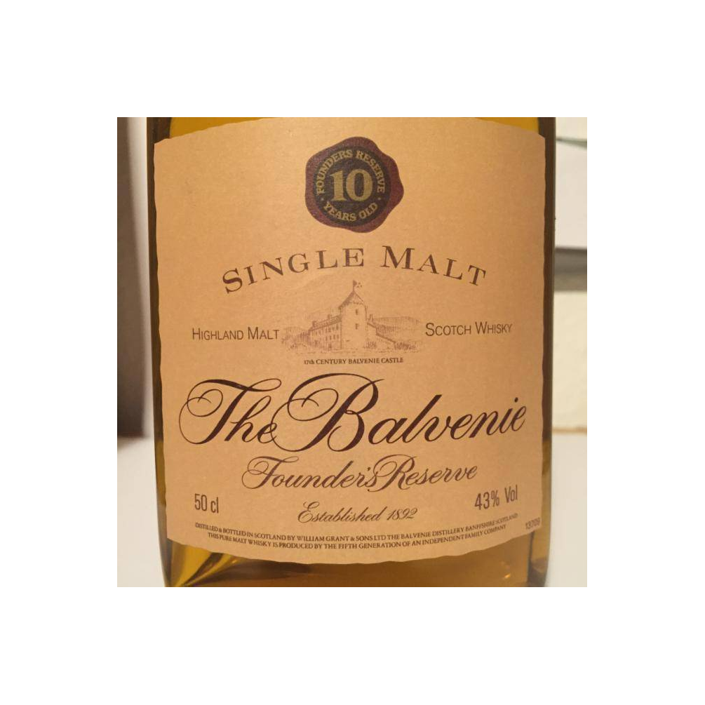 The Balvenie 10 Years Single Malt Whisky 3