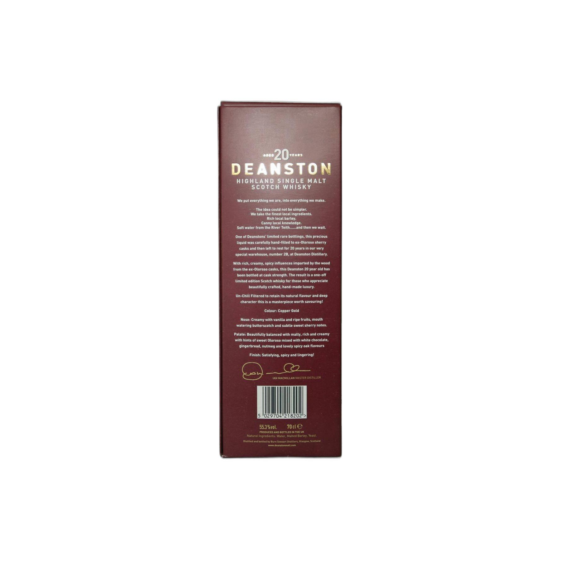 Deanston 20 Years Single Malt Whisky 3