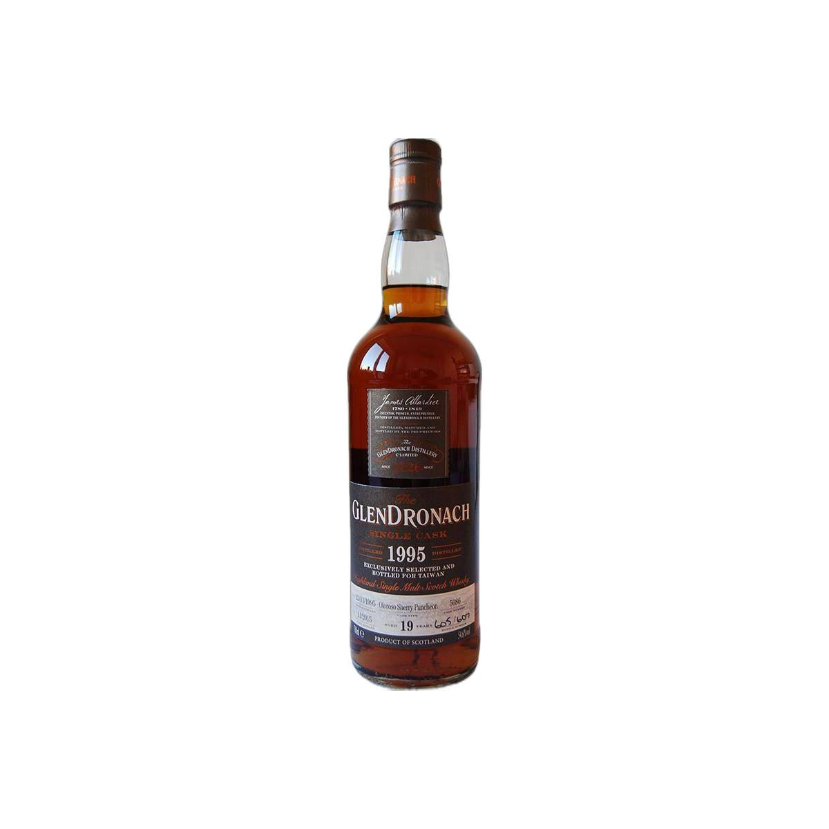 GlenDronach Single Cask 1995 19 Years Single Malt Whisky