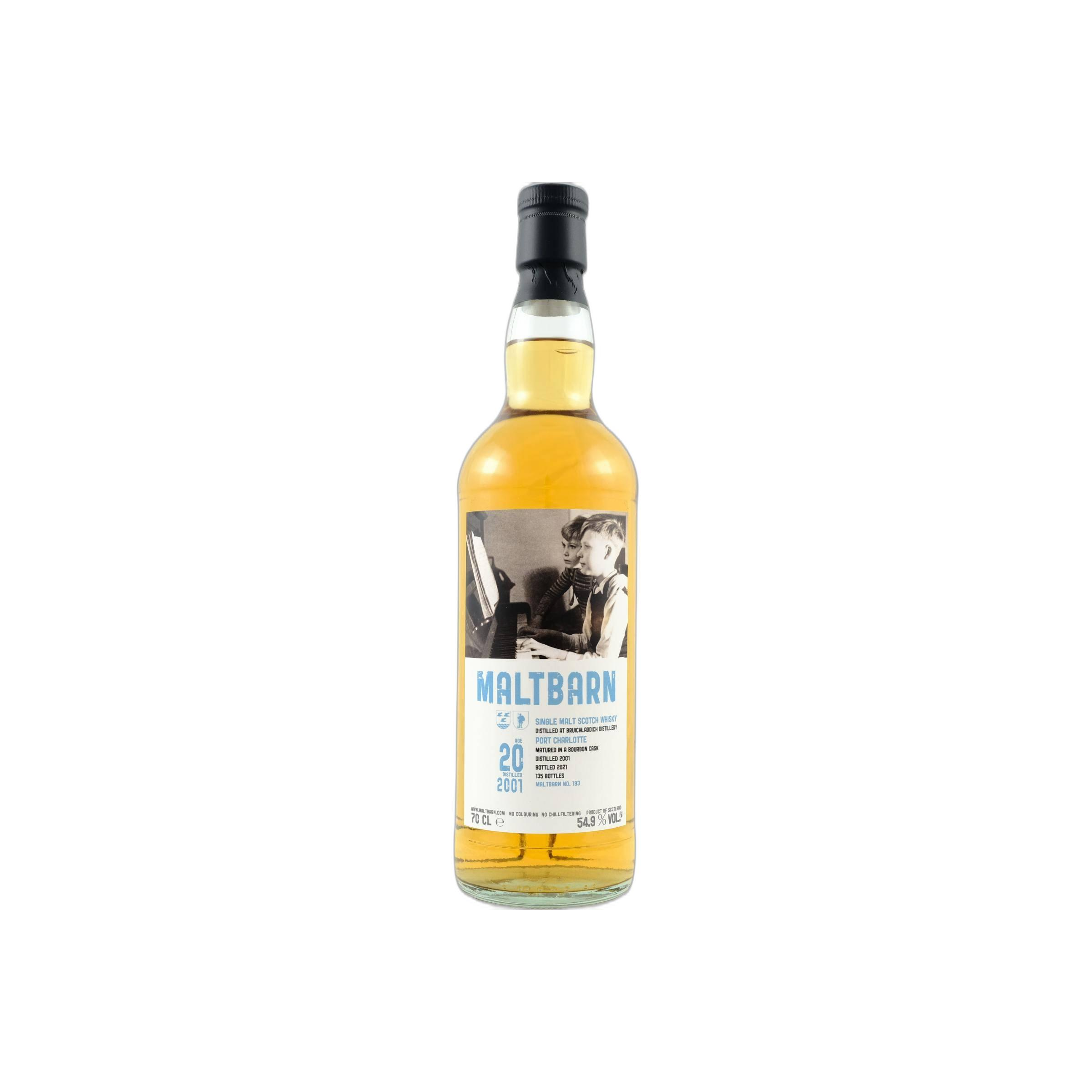 Bruichladdich 2001 20 Years Single Malt Whisky
