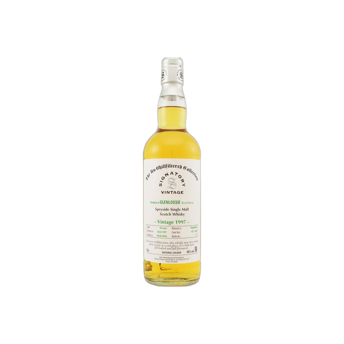 Glenlossie The Un-Chillfiltered Collection 1997 18 Years Single Malt Whisky