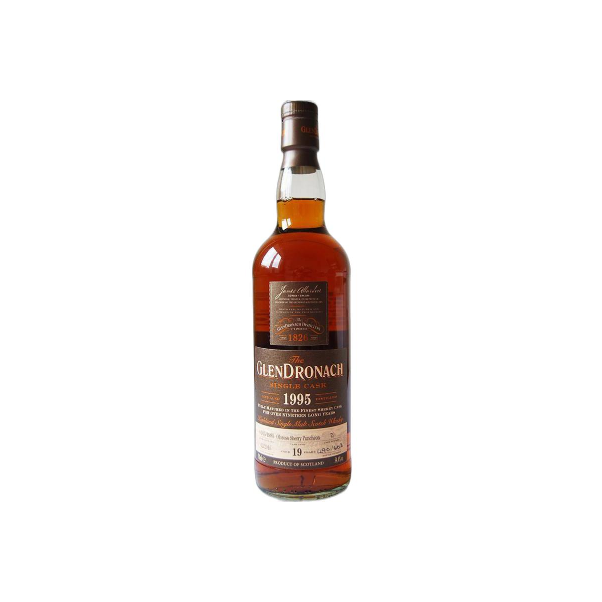 GlenDronach Single Cask 1995 19 Years Single Malt Whisky