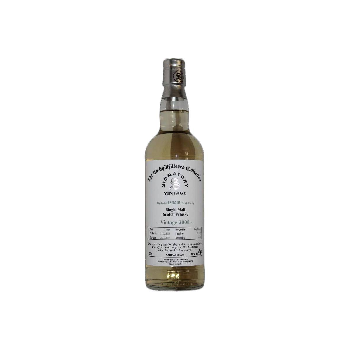 Tobermory The Un-Chillfiltered Collection 2008 7 Years Single Malt Whisky