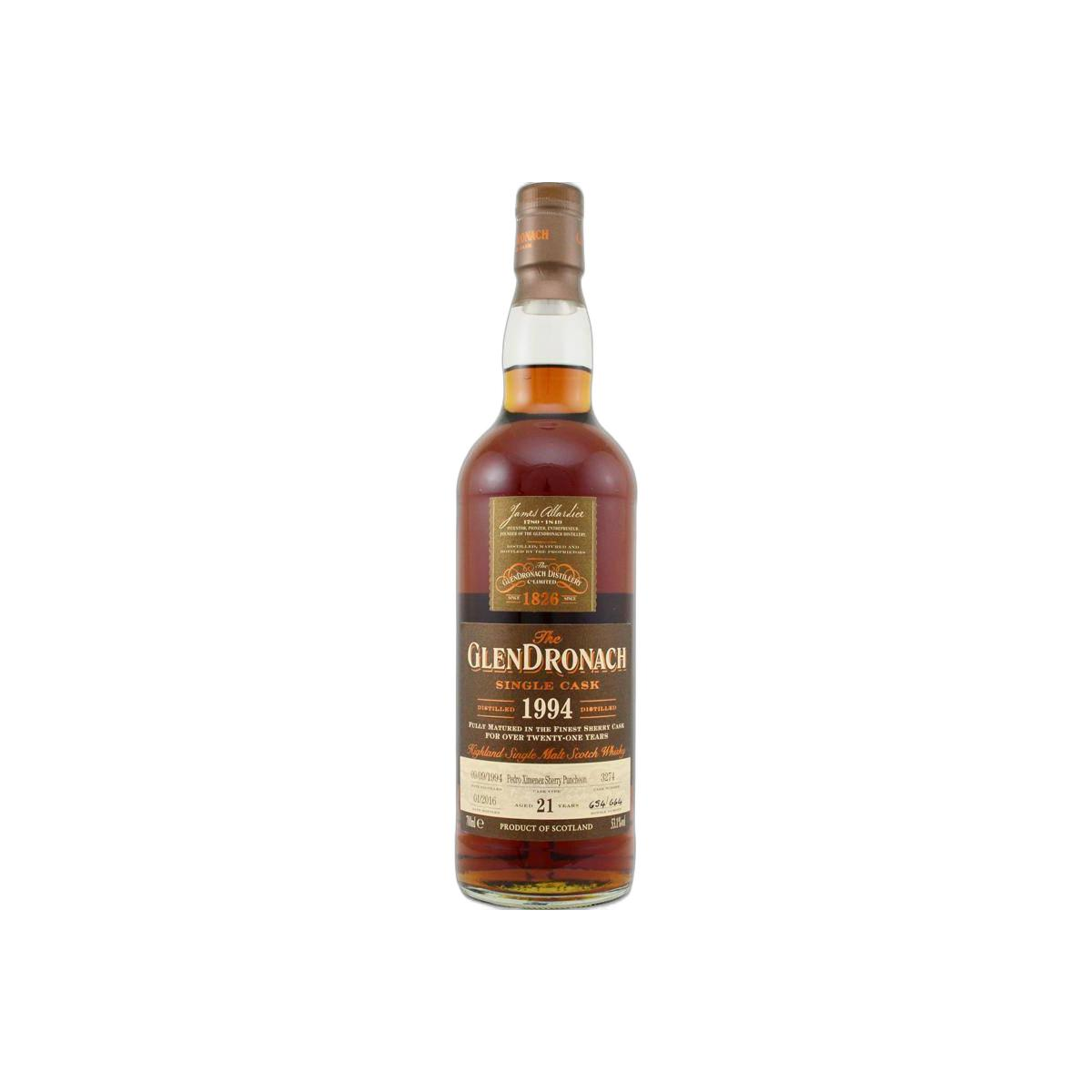 GlenDronach 1994 21 Years Single Malt Whisky
