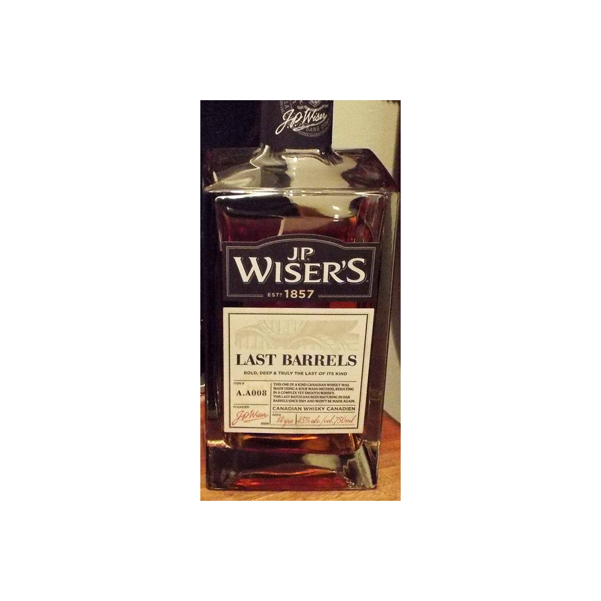 J.P. Wiser's Last Barrels 3
