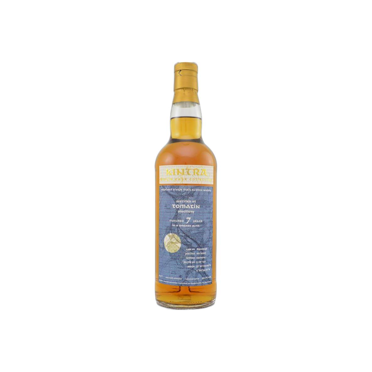Tomatin 2007 7 Years Single Malt Whisky