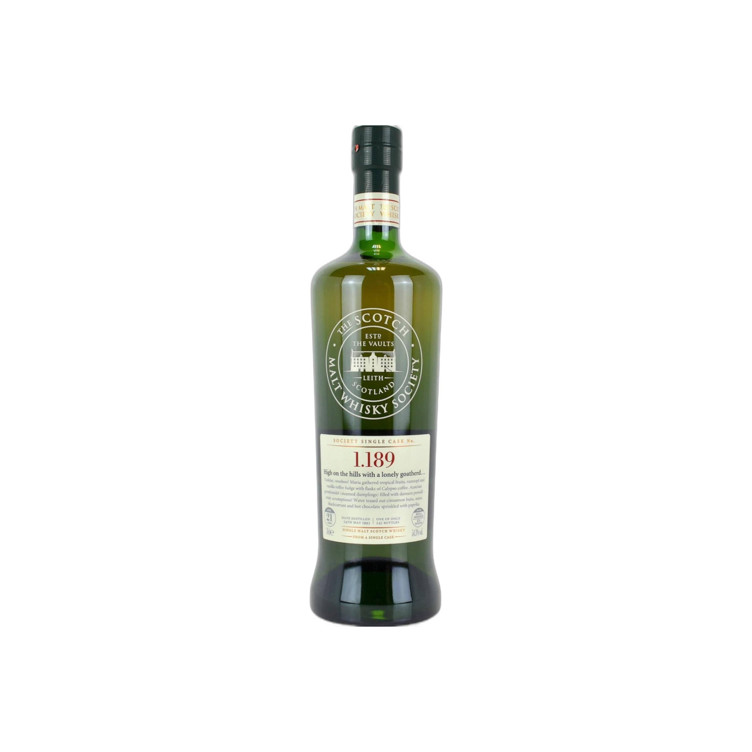 The Scotch Malt Whisky Society 1993 21 Years Single Malt Whisky