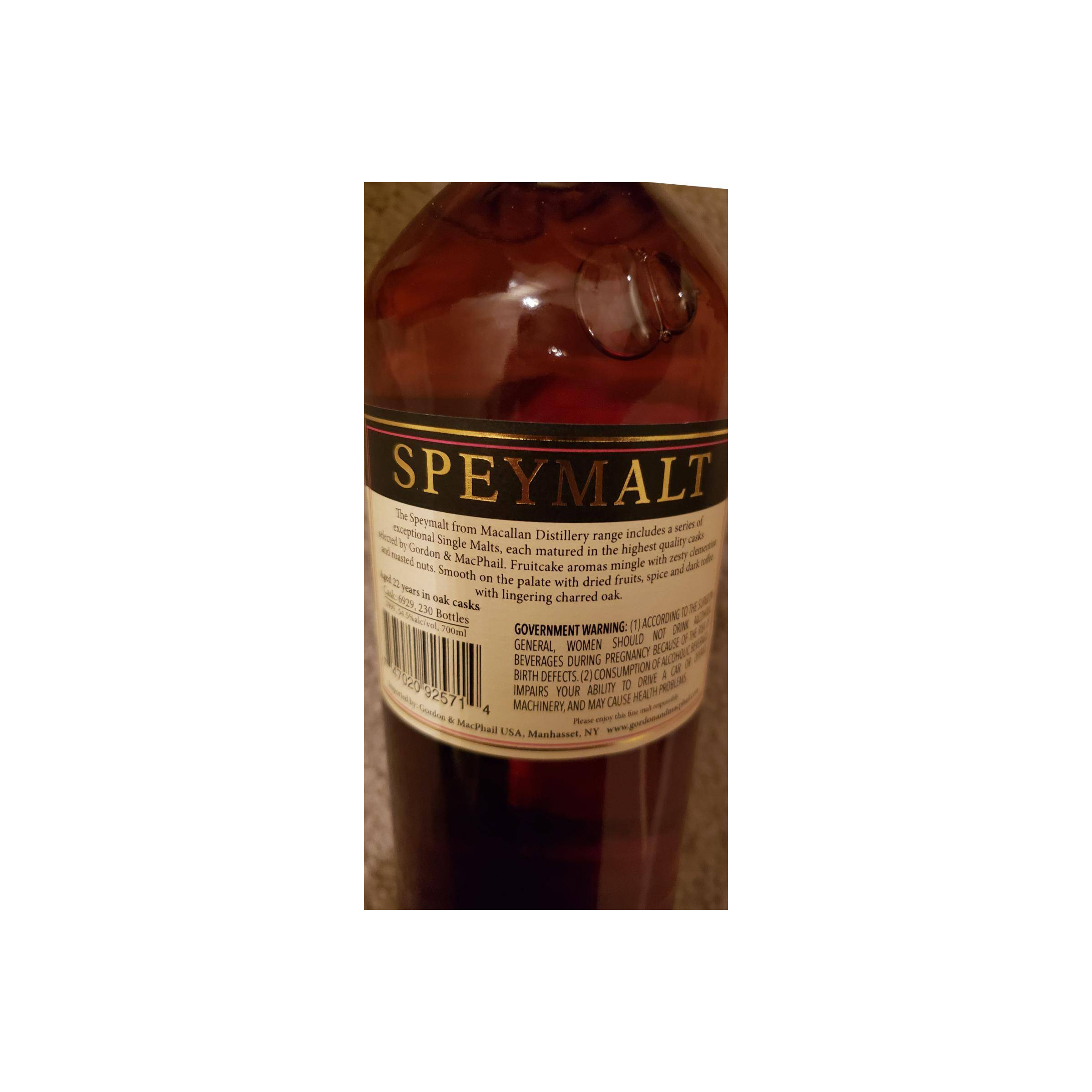 The Macallan 1999 22 Years Single Malt Whisky 2