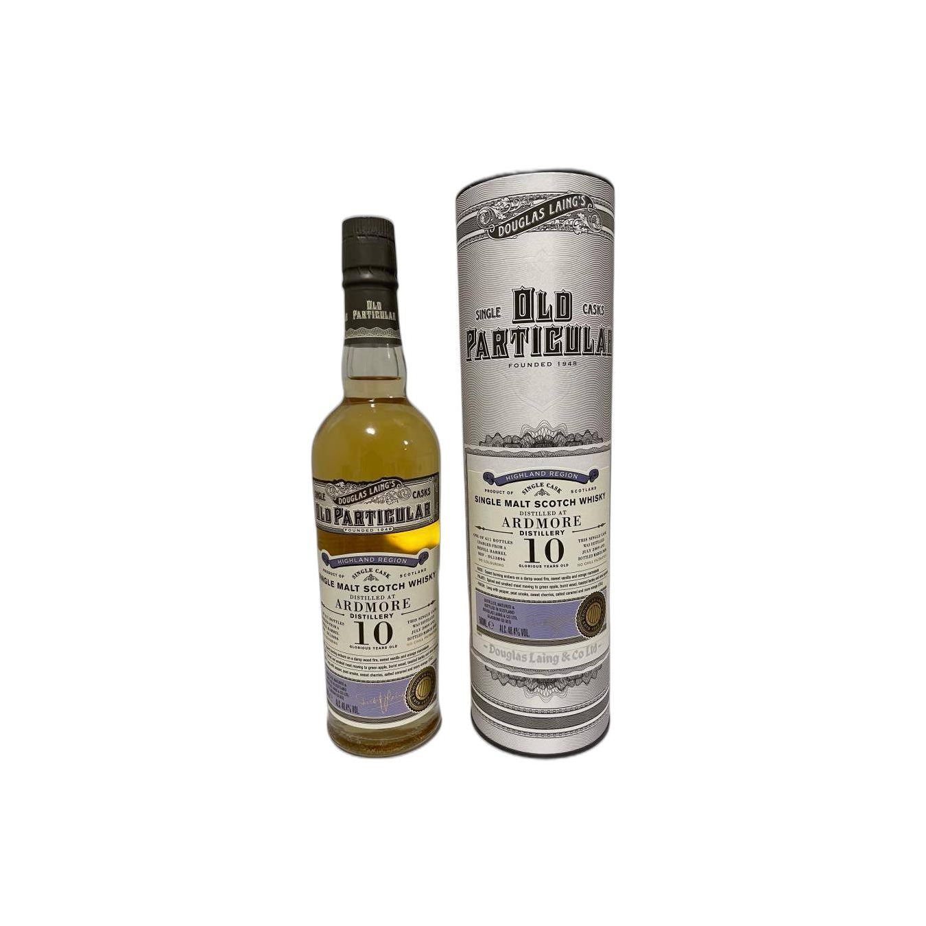 Ardmore Old Particular 2009 10 Years Single Malt Whisky 2