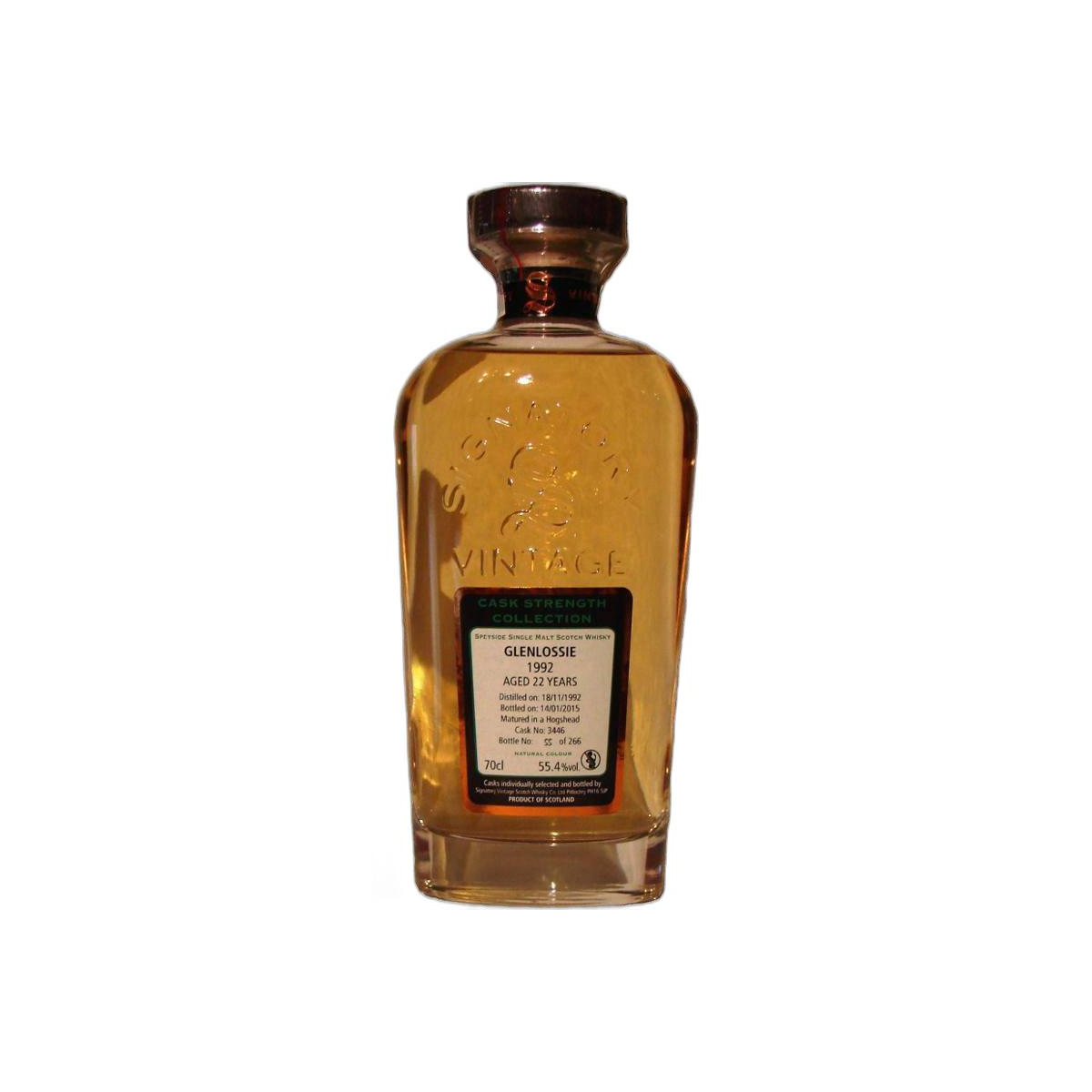Glenlossie Cask Strength Collection 1992 22 Years Single Malt Whisky