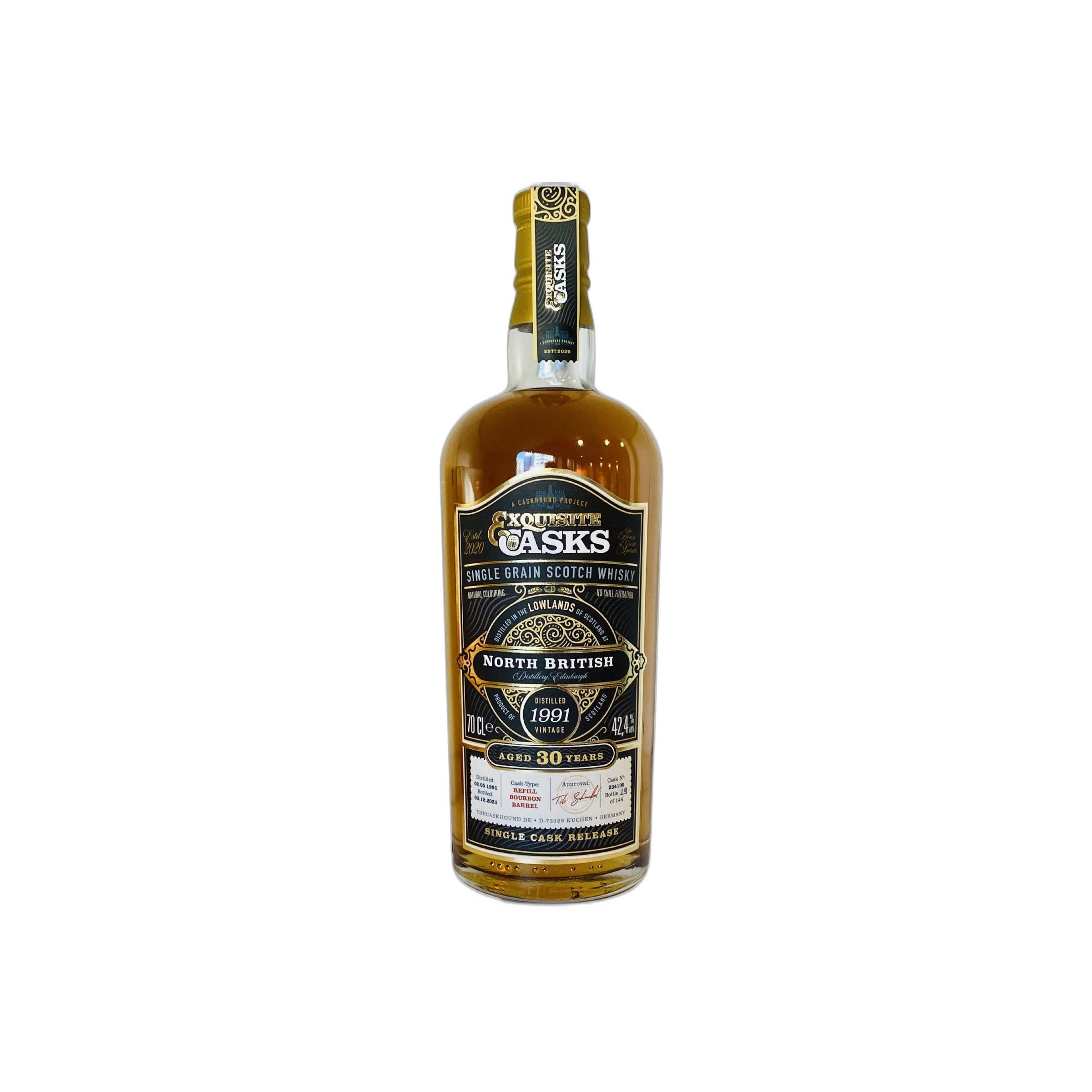 North British 1991 30 Years Single Grain Whisky