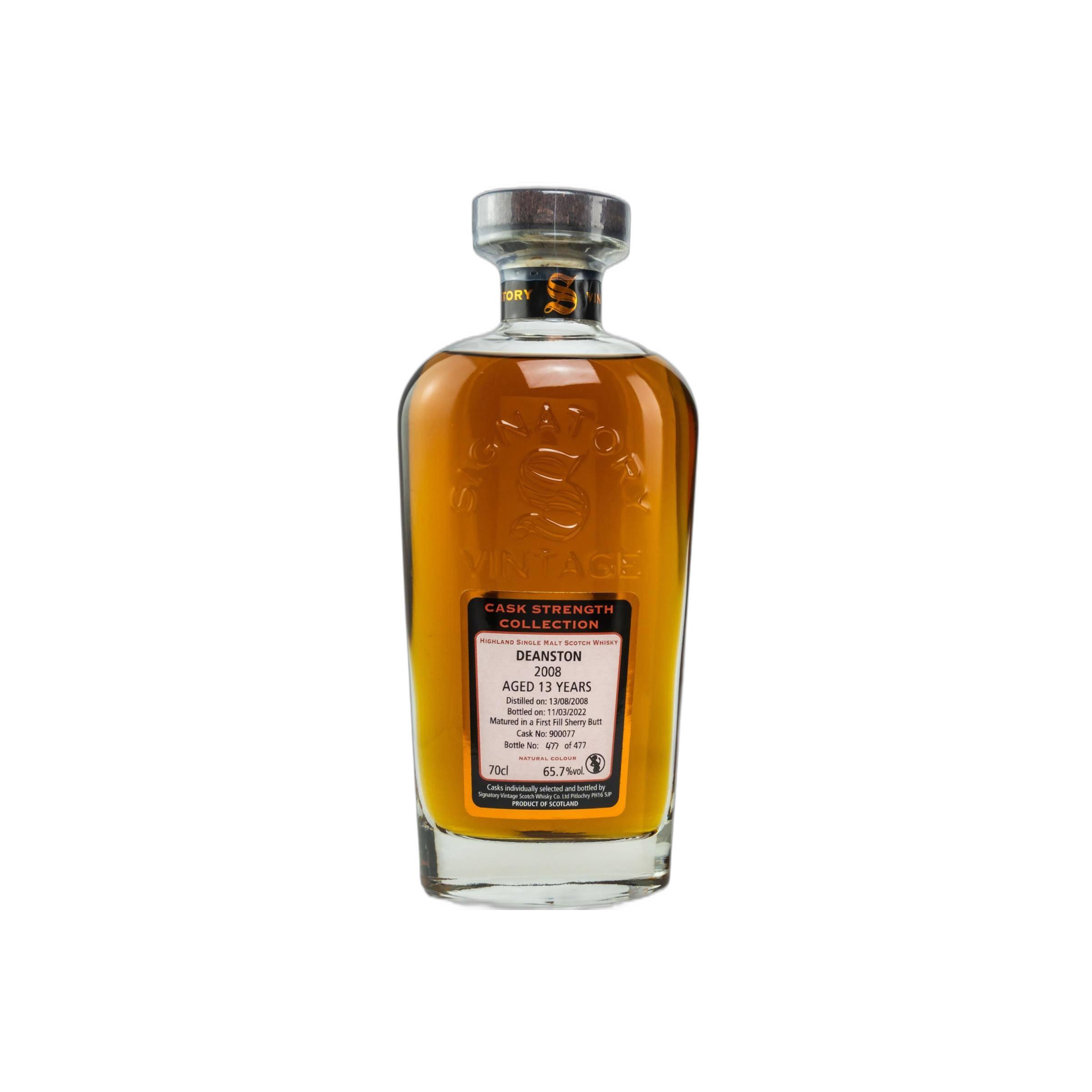 Deanston Cask Strength Collection 2008 13 Years Single Malt Whisky
