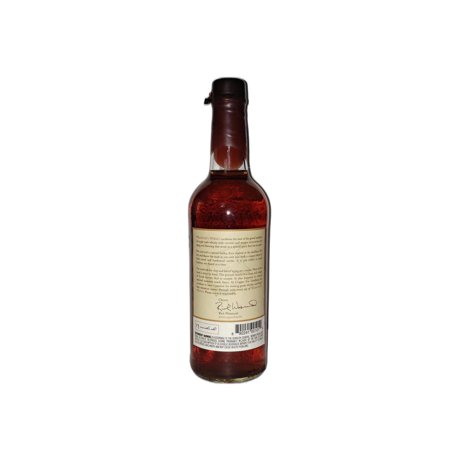Wasmund's Single Malt Whisky 2