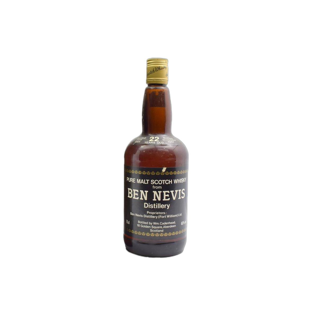 Ben Nevis 1965 22 Years Single Malt Whisky