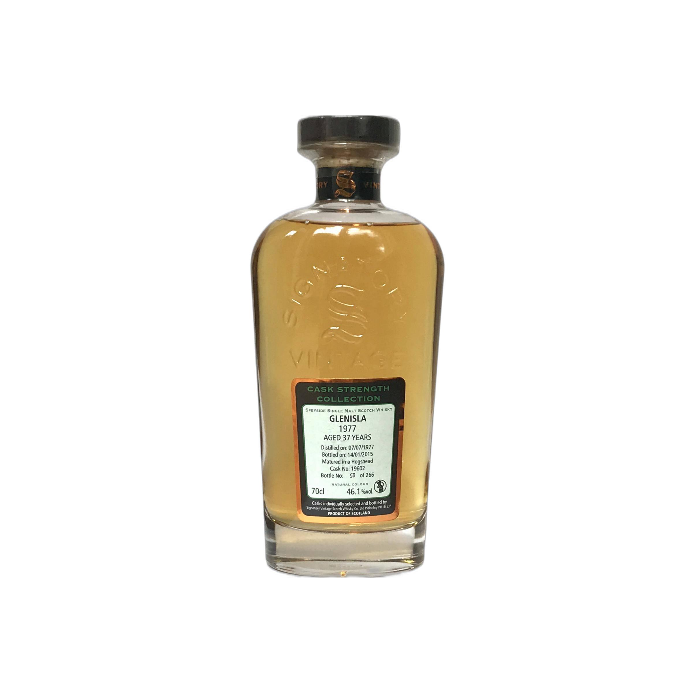Glen Keith Cask Strength Collection 1977 37 Years Single Malt Whisky