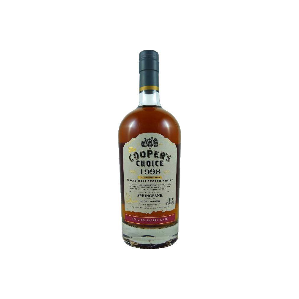 Springbank The Cooper's Choice 1998 18 Years Single Malt Whisky