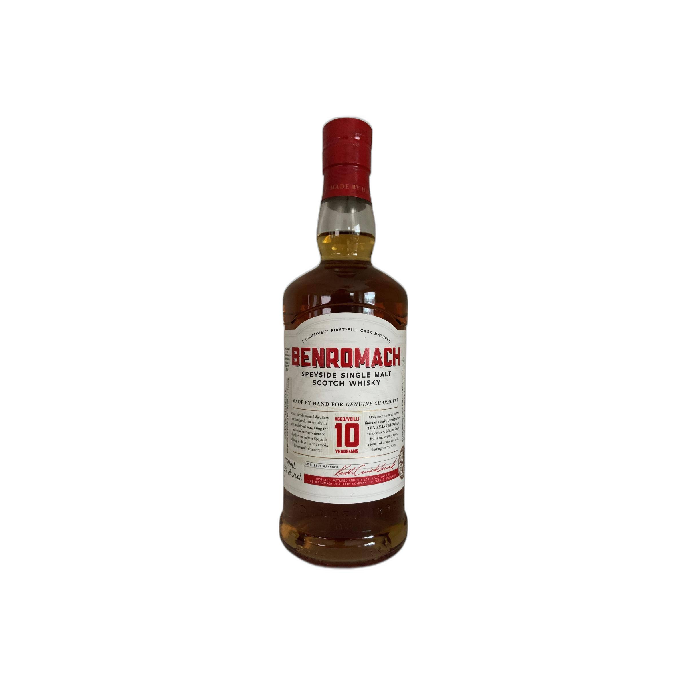 Benromach 10 Years Single Malt Whisky