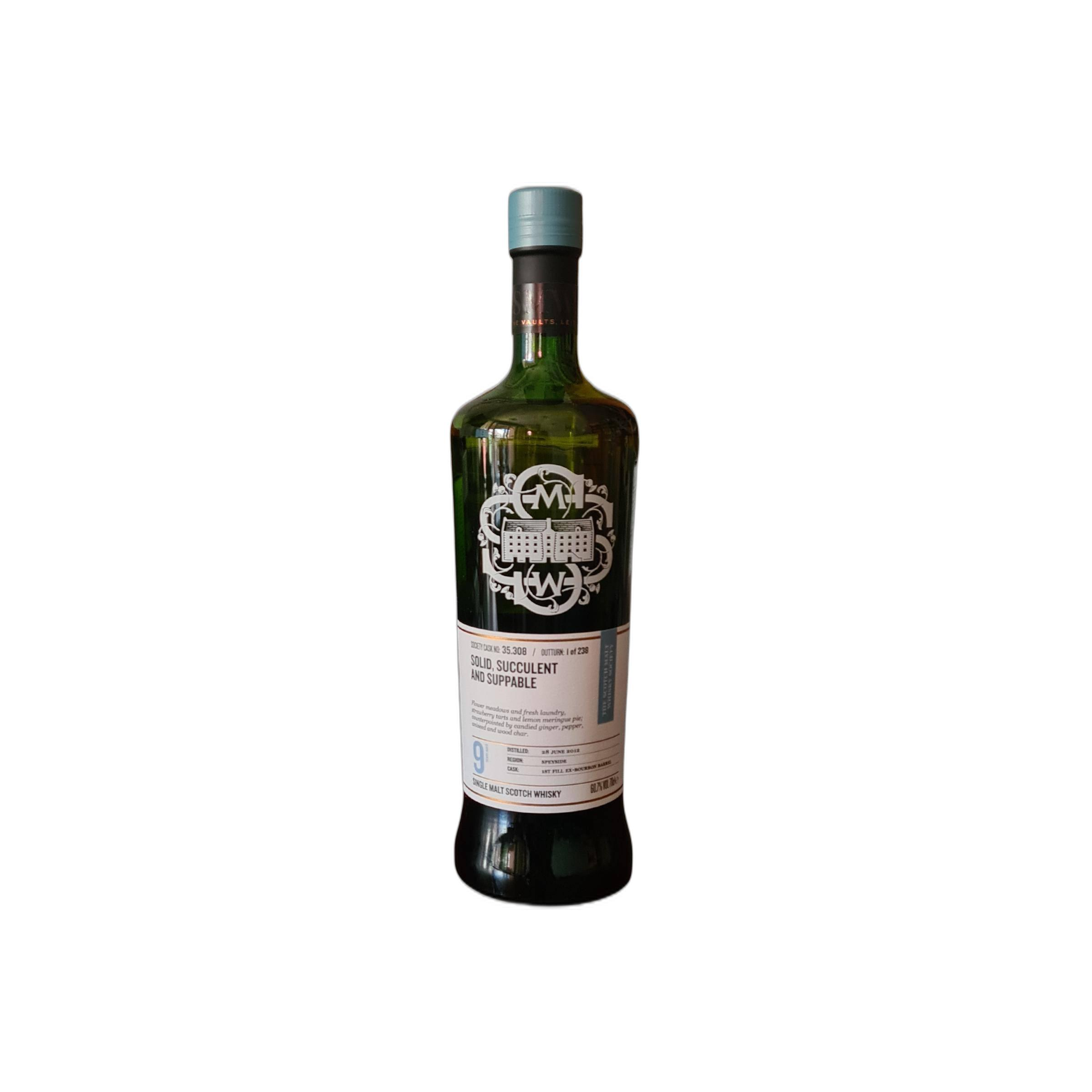 The Scotch Malt Whisky Society 2012 9 Years Single Malt Whisky