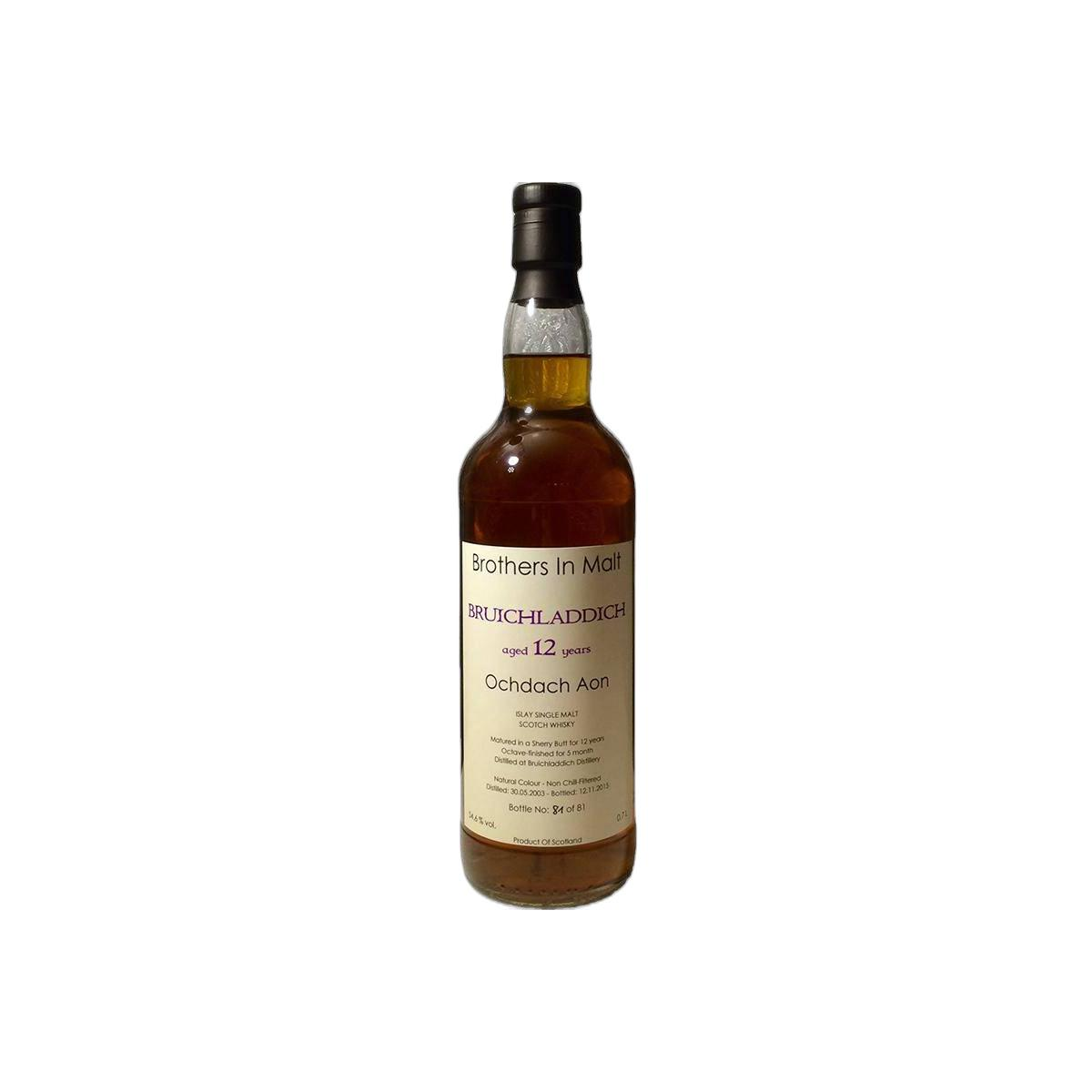Bruichladdich 2003 12 Years Single Malt Whisky