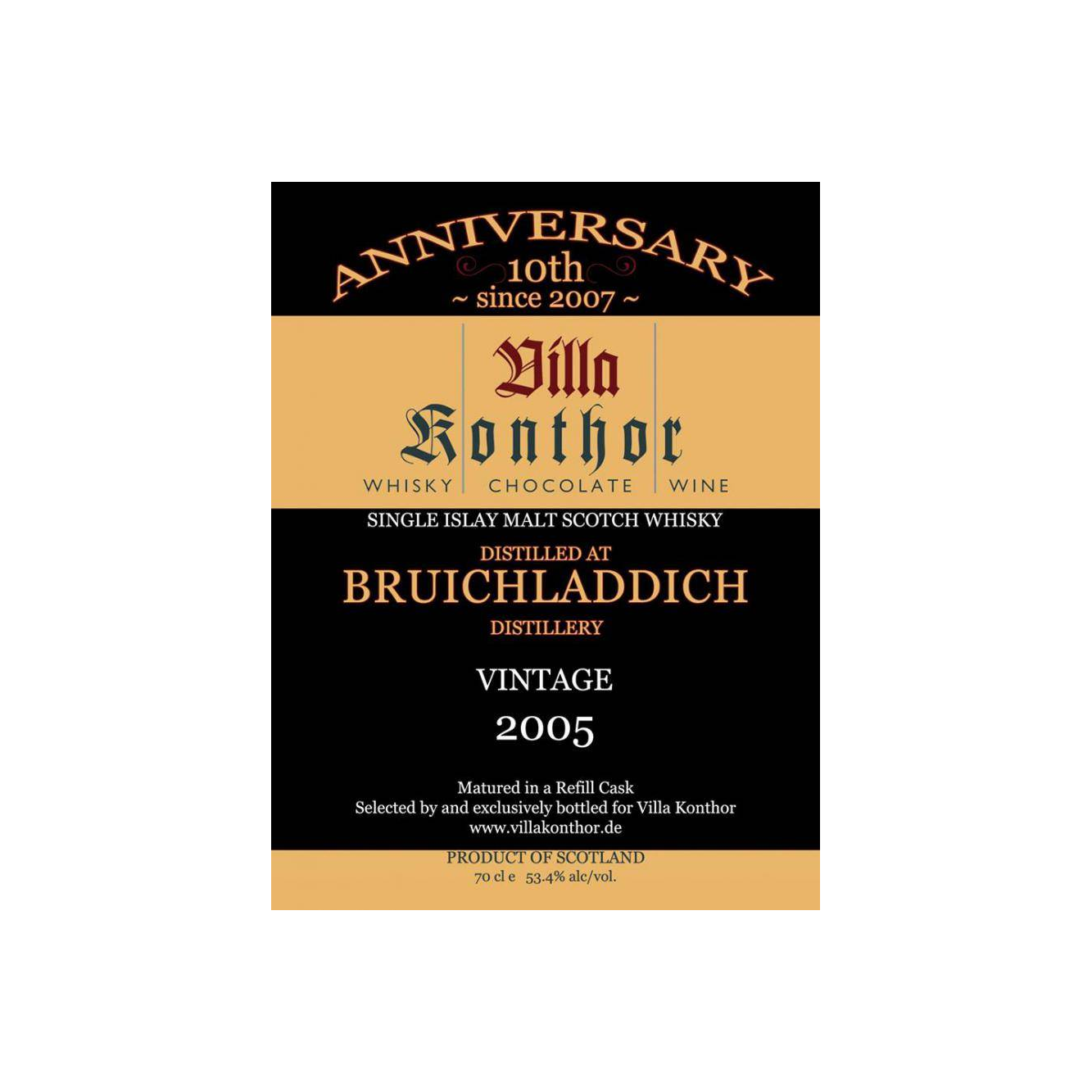 Bruichladdich 2005 Single Malt Whisky