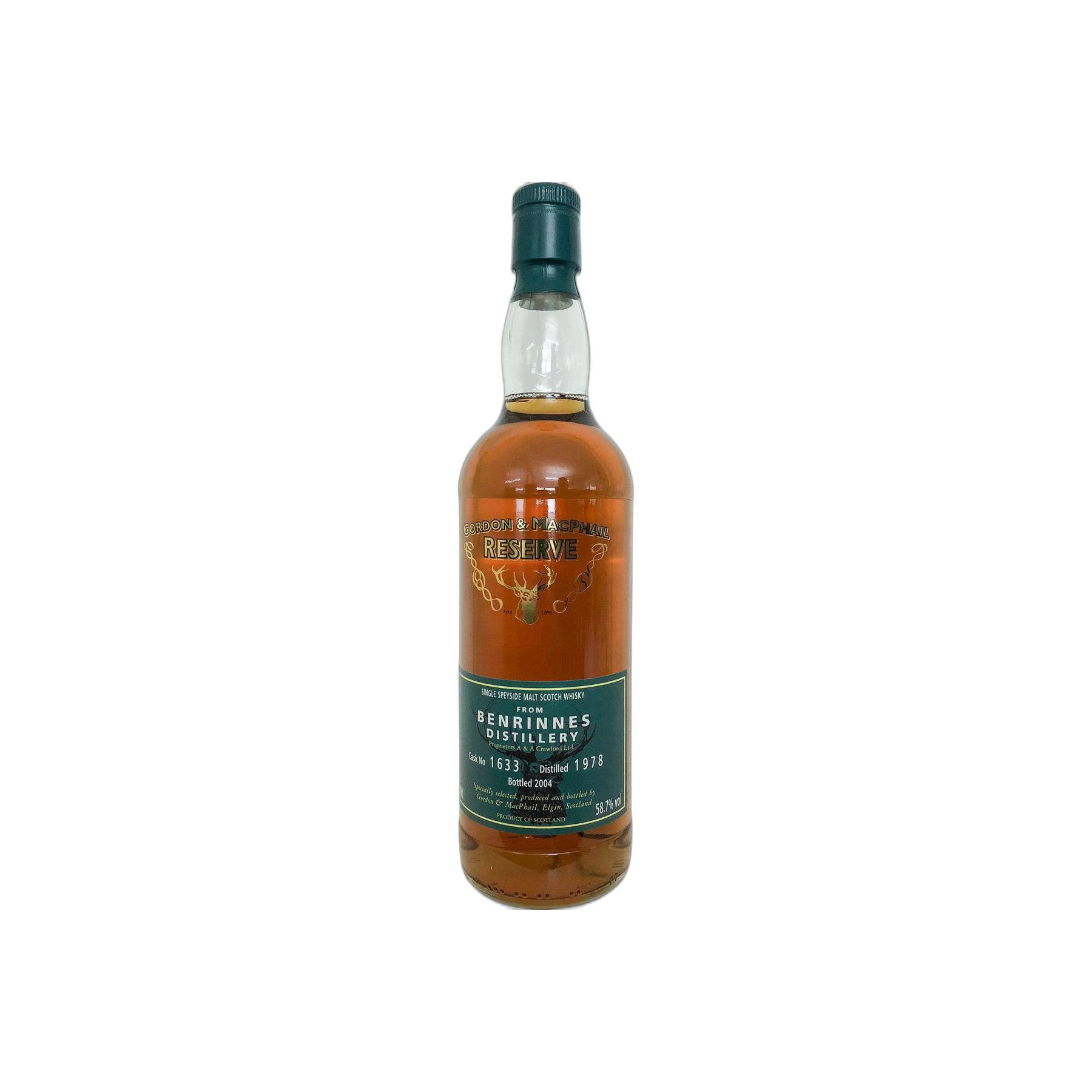 Benrinnes Reserve 1978 26 Years Single Malt Whisky