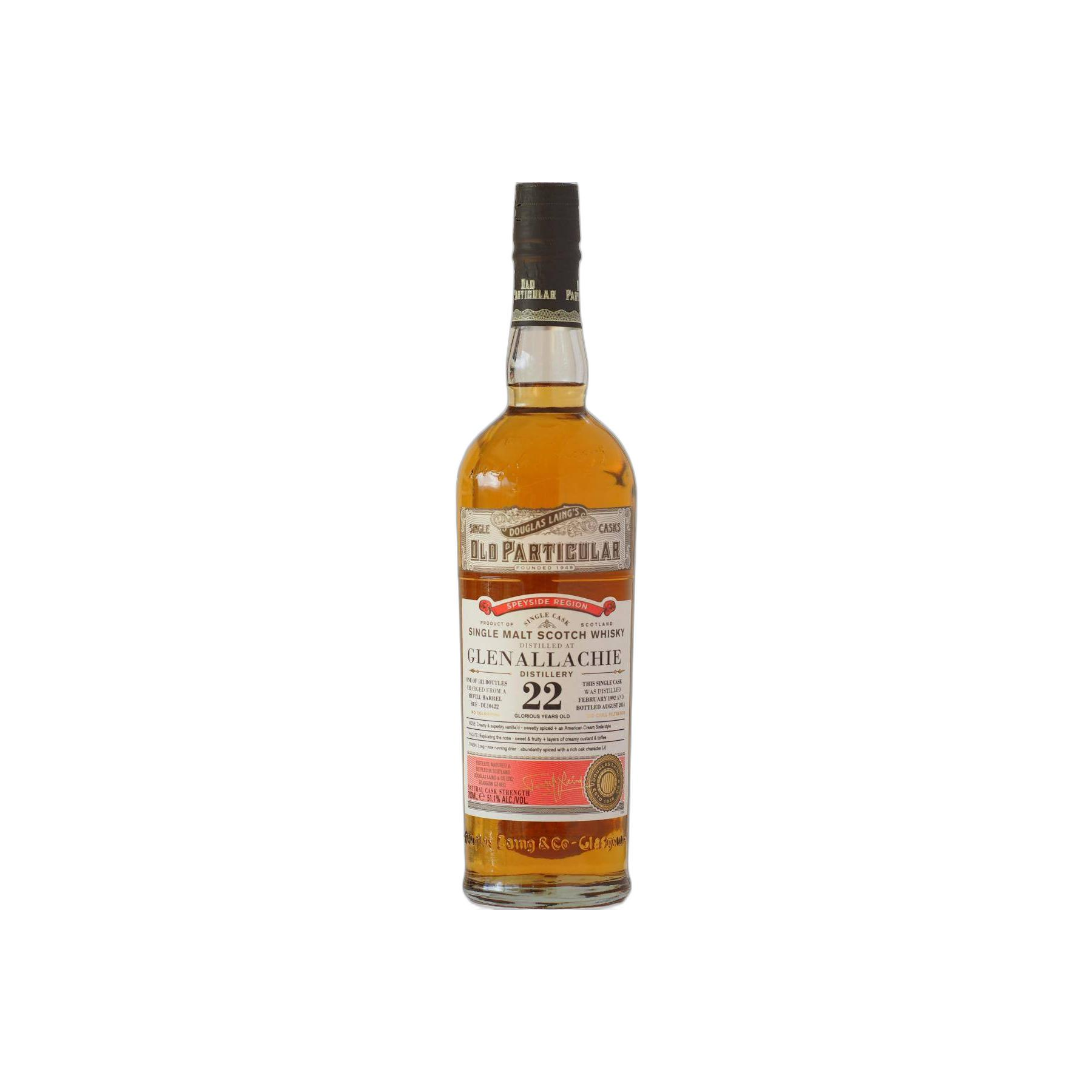The GlenAllachie Old Particular 1992 22 Years Single Malt Whisky