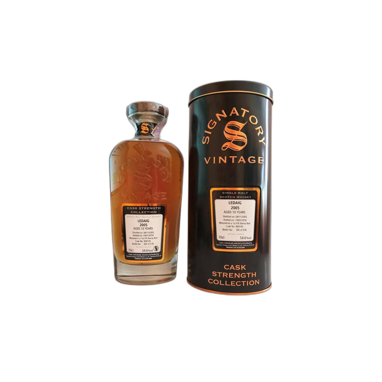 Tobermory Cask Strength Collection 2005 10 Years Single Malt Whisky 2