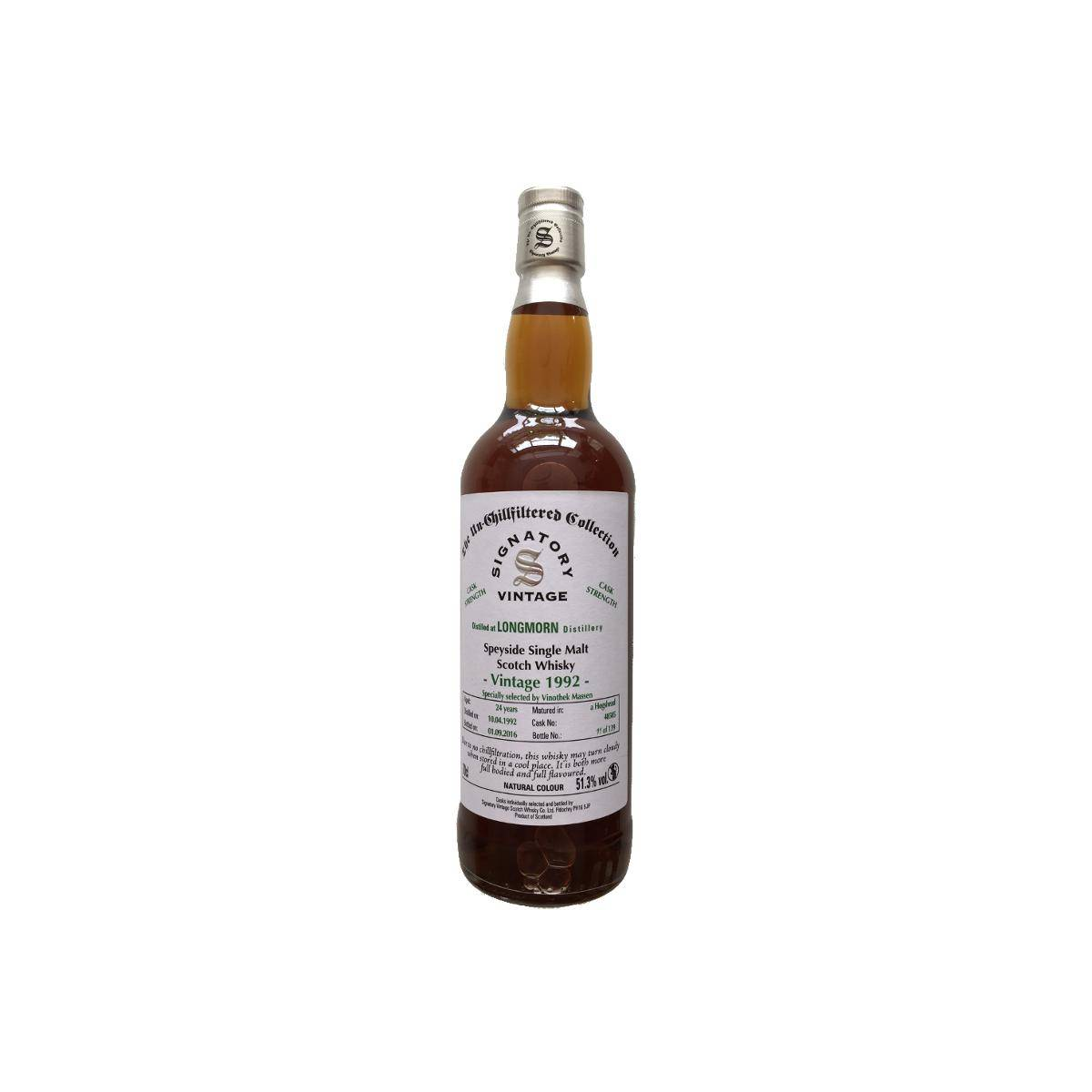 Longmorn The Un-Chillfiltered Collection 1992 24 Years Single Malt Whisky 3