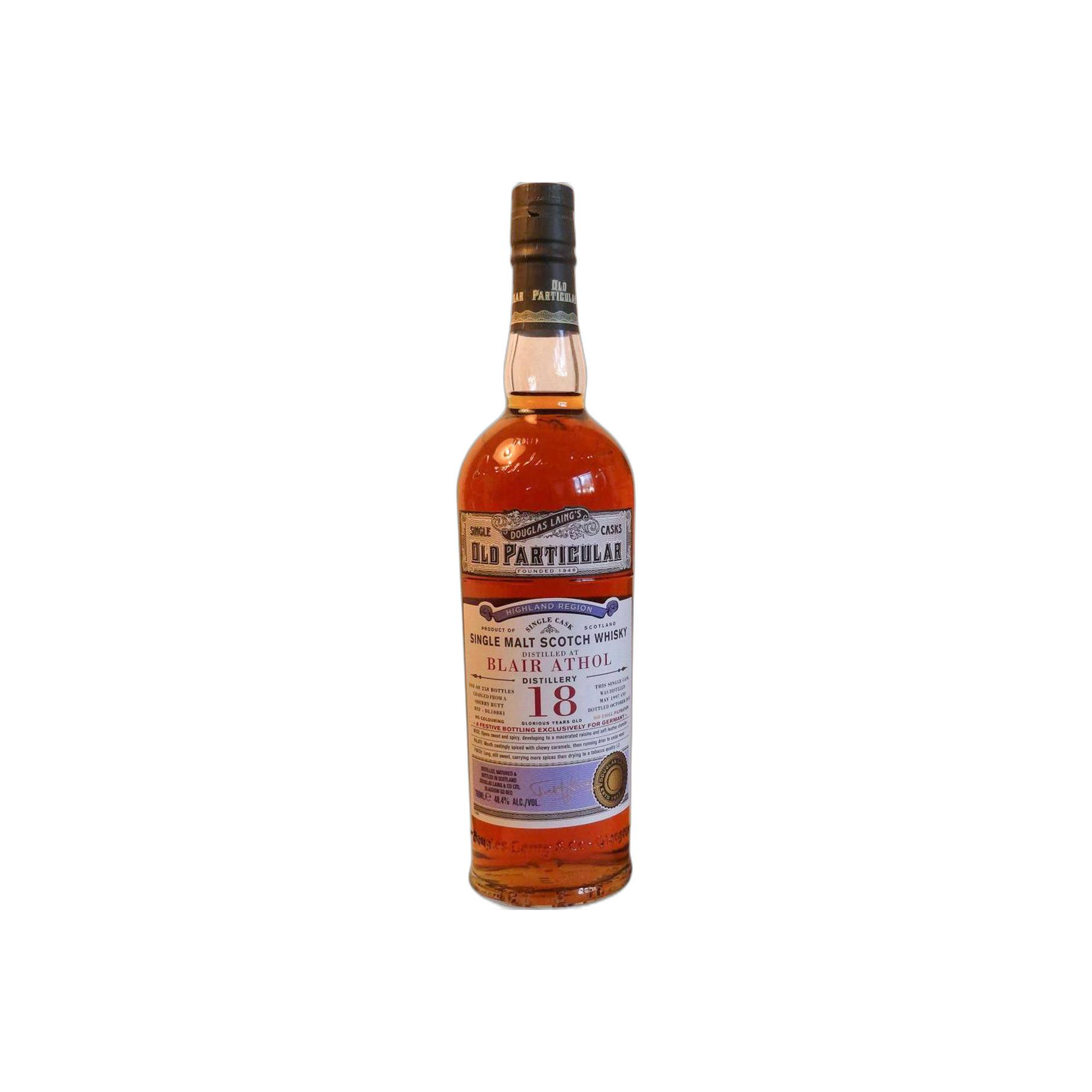 Blair Athol Old Particular 1997 18 Years Single Malt Whisky