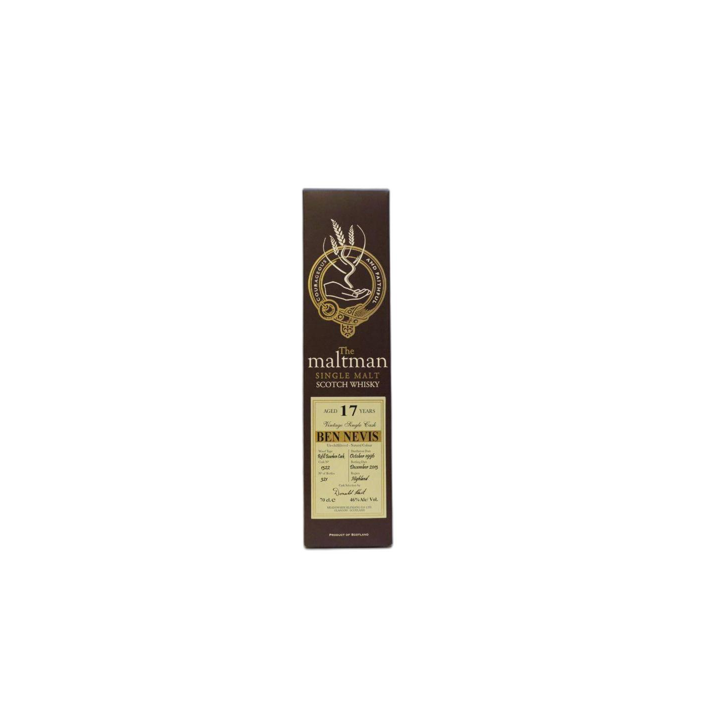 Ben Nevis 1996 17 Years Single Malt Whisky 3