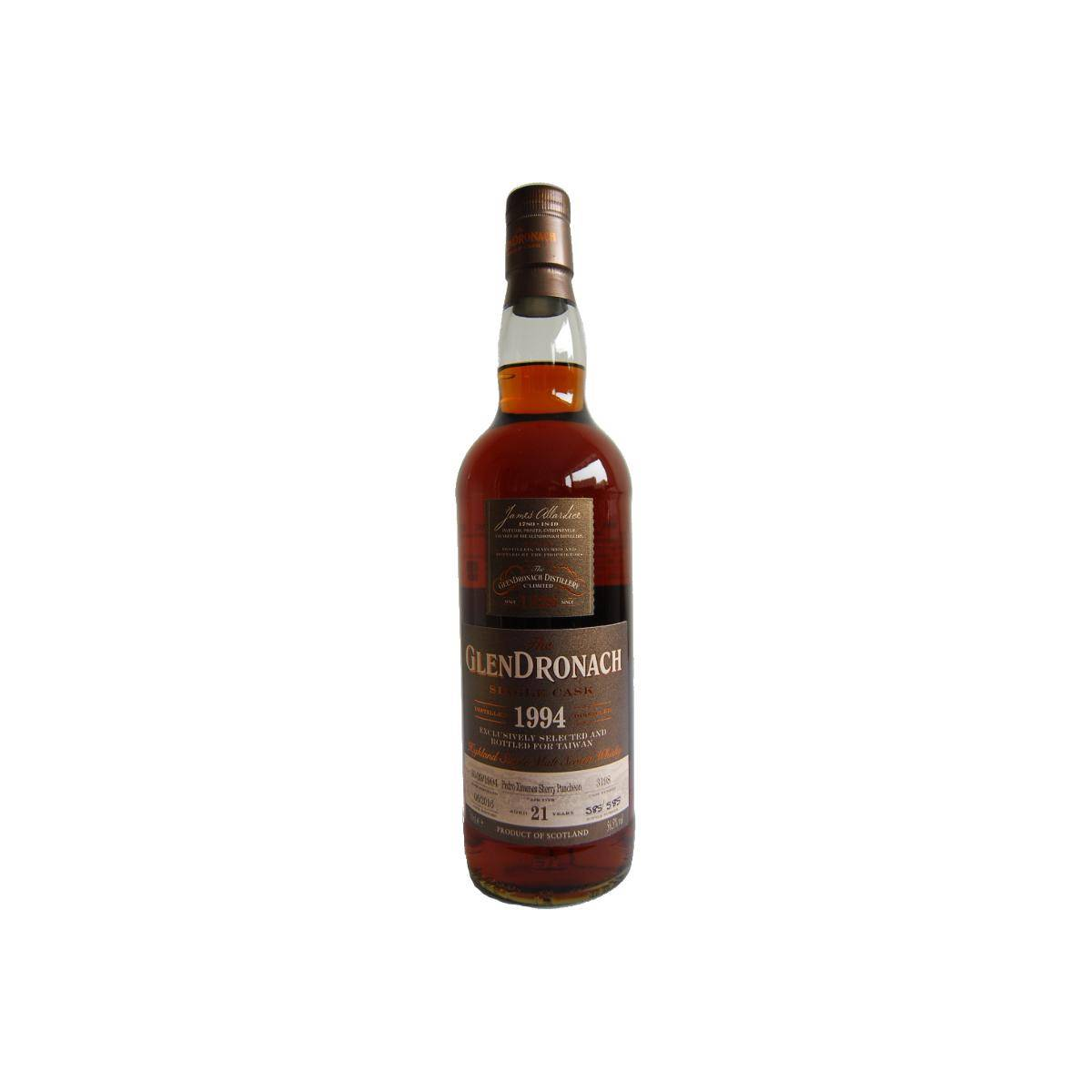 GlenDronach Single Cask 1994 21 Years Single Malt Whisky 2