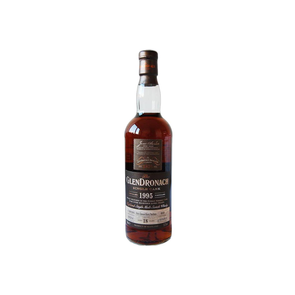 GlenDronach Single Cask 1995 18 Years Single Malt Whisky