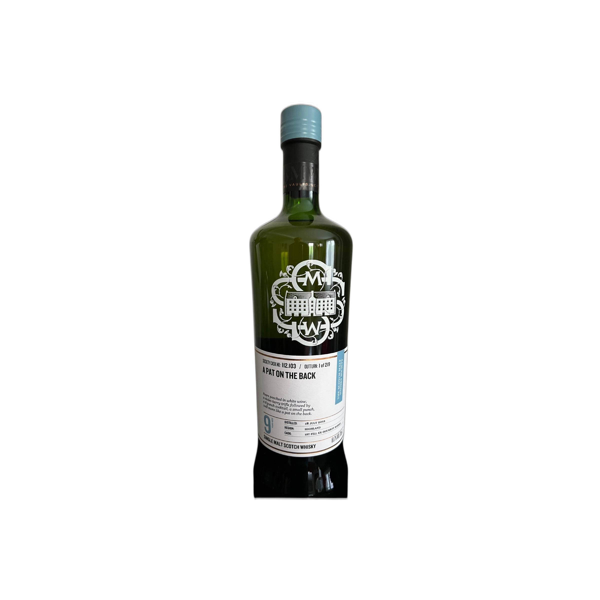 The Scotch Malt Whisky Society 2012 9 Years Single Malt Whisky