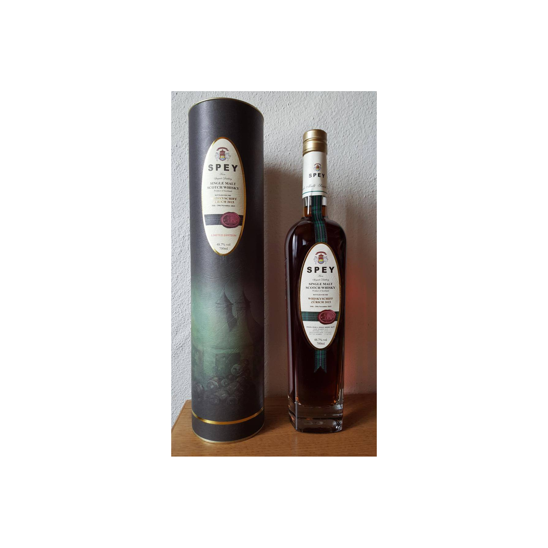 The Speyside Limited Edition 2007 8 Years Single Malt Whisky 5